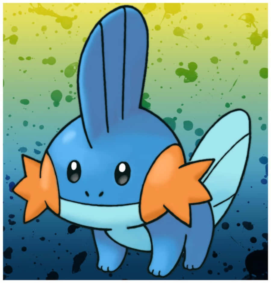 Çimlerde Koşarken Gülümseyen Sevimli Pokemon Duvar Kağıdı