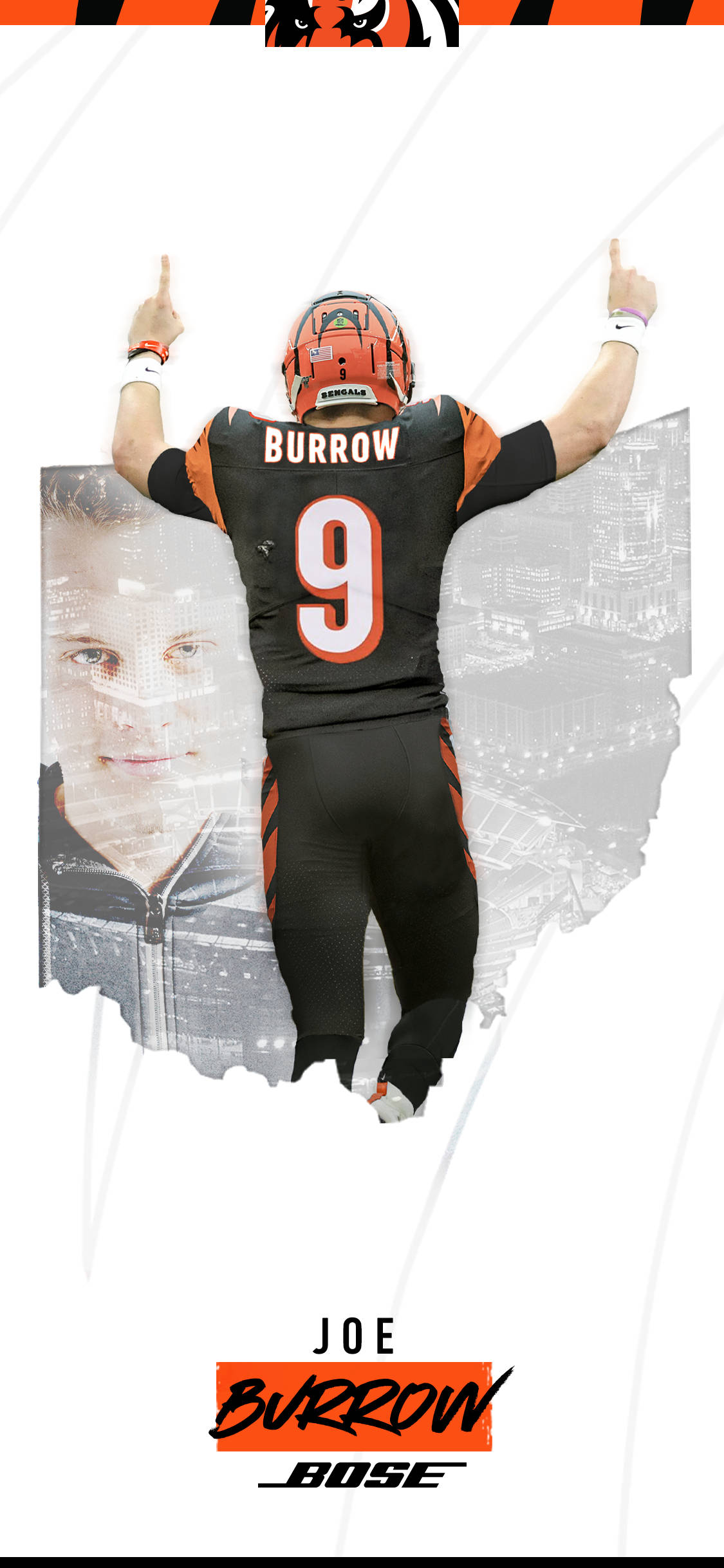 Cincinnati Bengals Joe Burrow Duvar Kağıdı