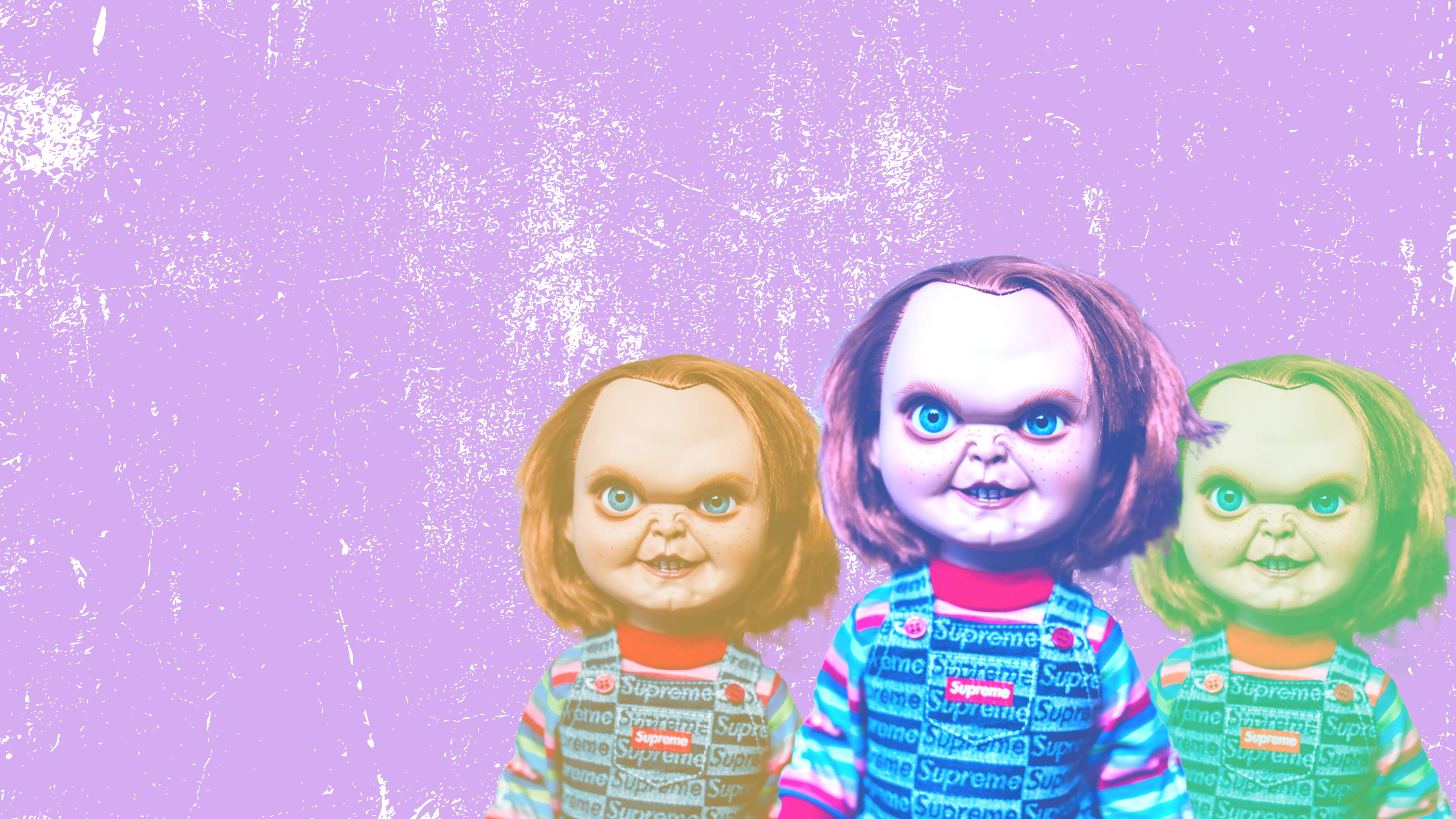 Çirkin Chucky Mavi Gözler Duvar Kağıdı