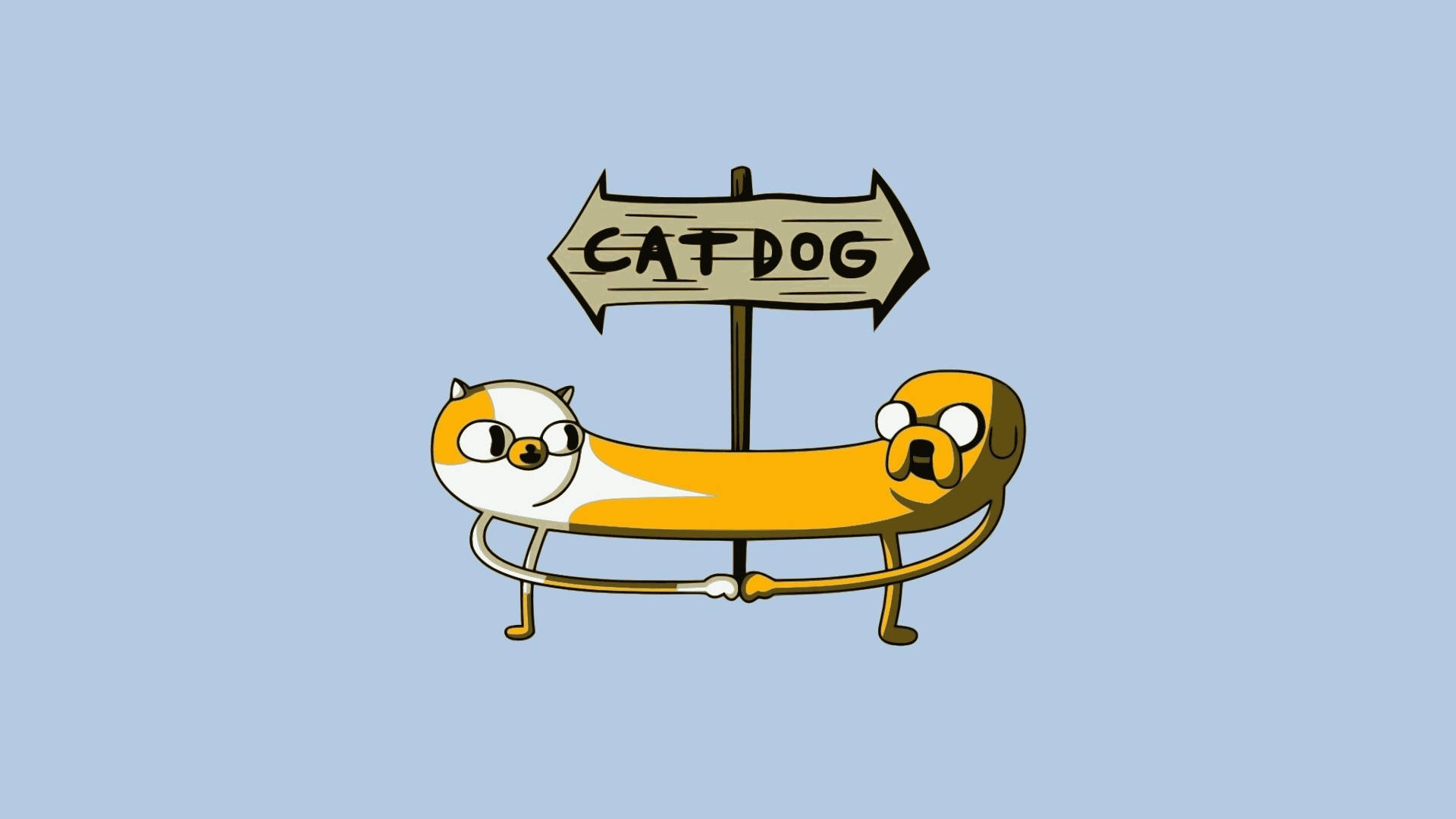 Çizgi Film CatDog Duvar Kağıdı