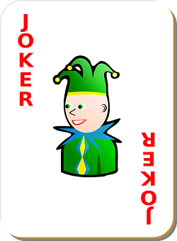 Çizgi Film Joker Oyun Kartı Duvar Kağıdı