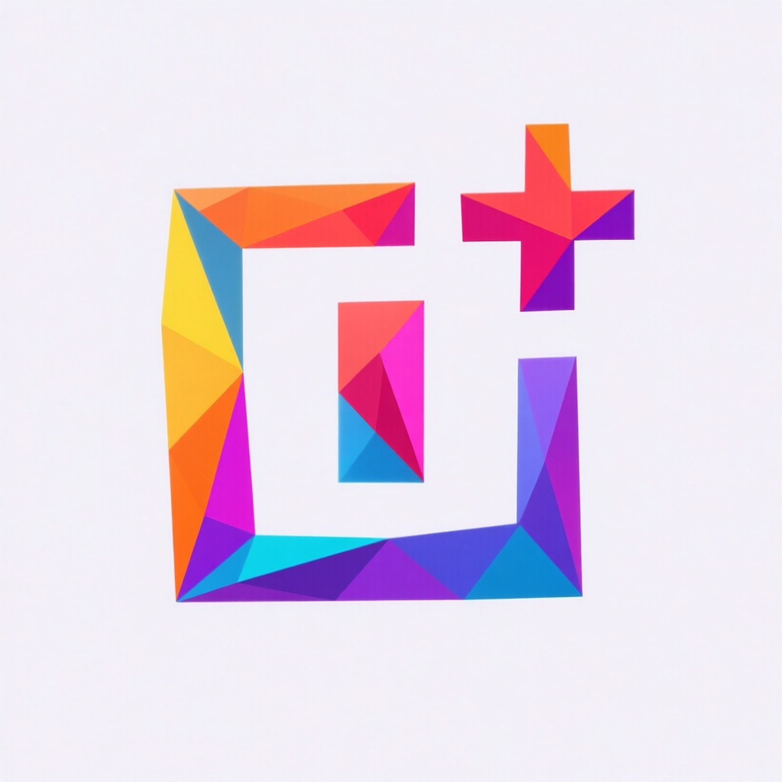 Çokgen Logo Sanatı Duvar Kağıdı