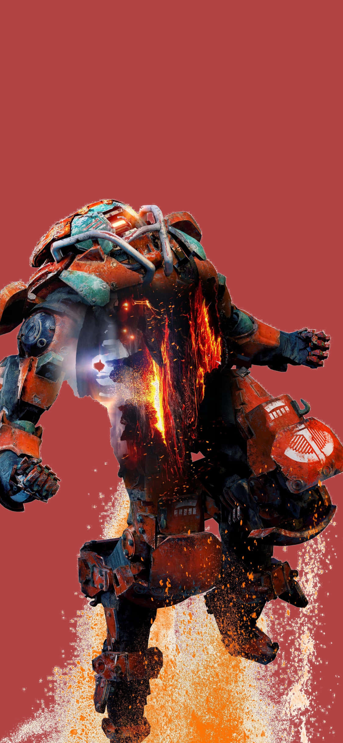 Colossus Yukarı Uçuyor Pixel 3 Anthem Arka Planı Duvar Kağıdı