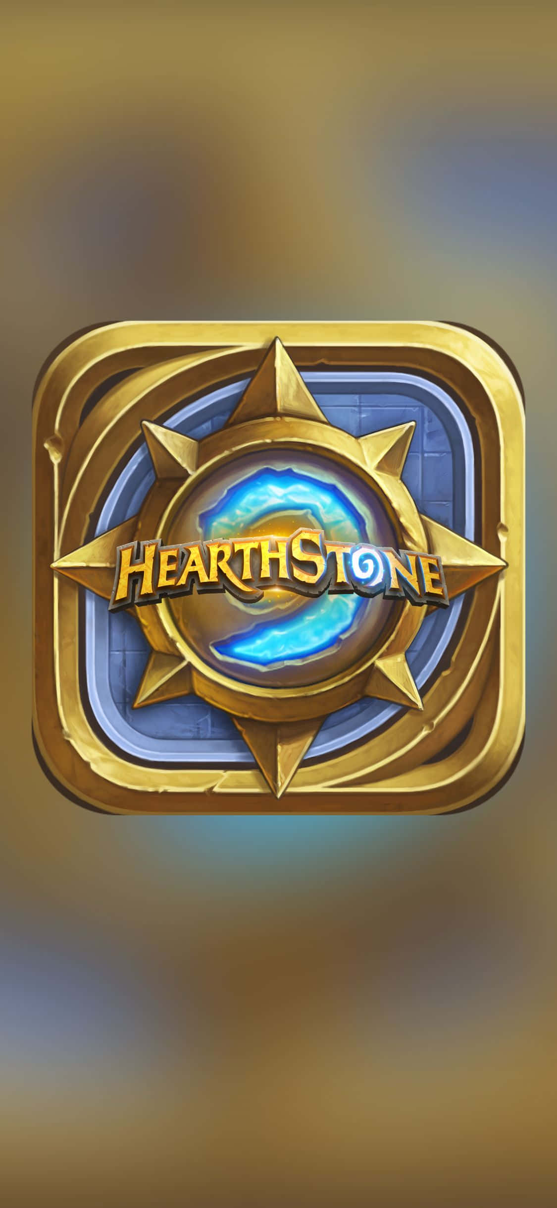 Compass Logo iPhone XS Hearthstone Arka Planı Duvar Kağıdı