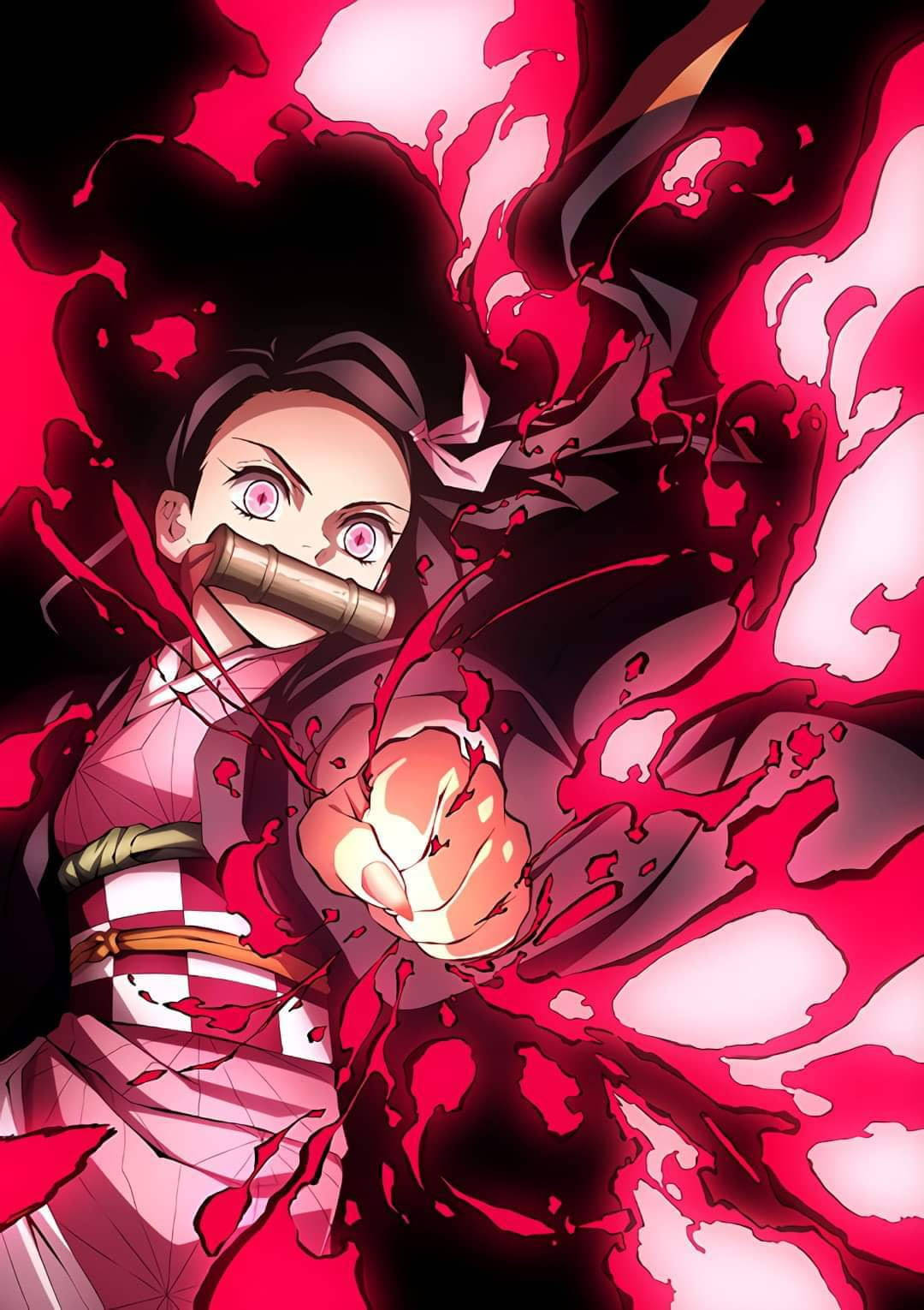 Cool Anime Kızı PFP Nezuko Kamado Duvar Kağıdı