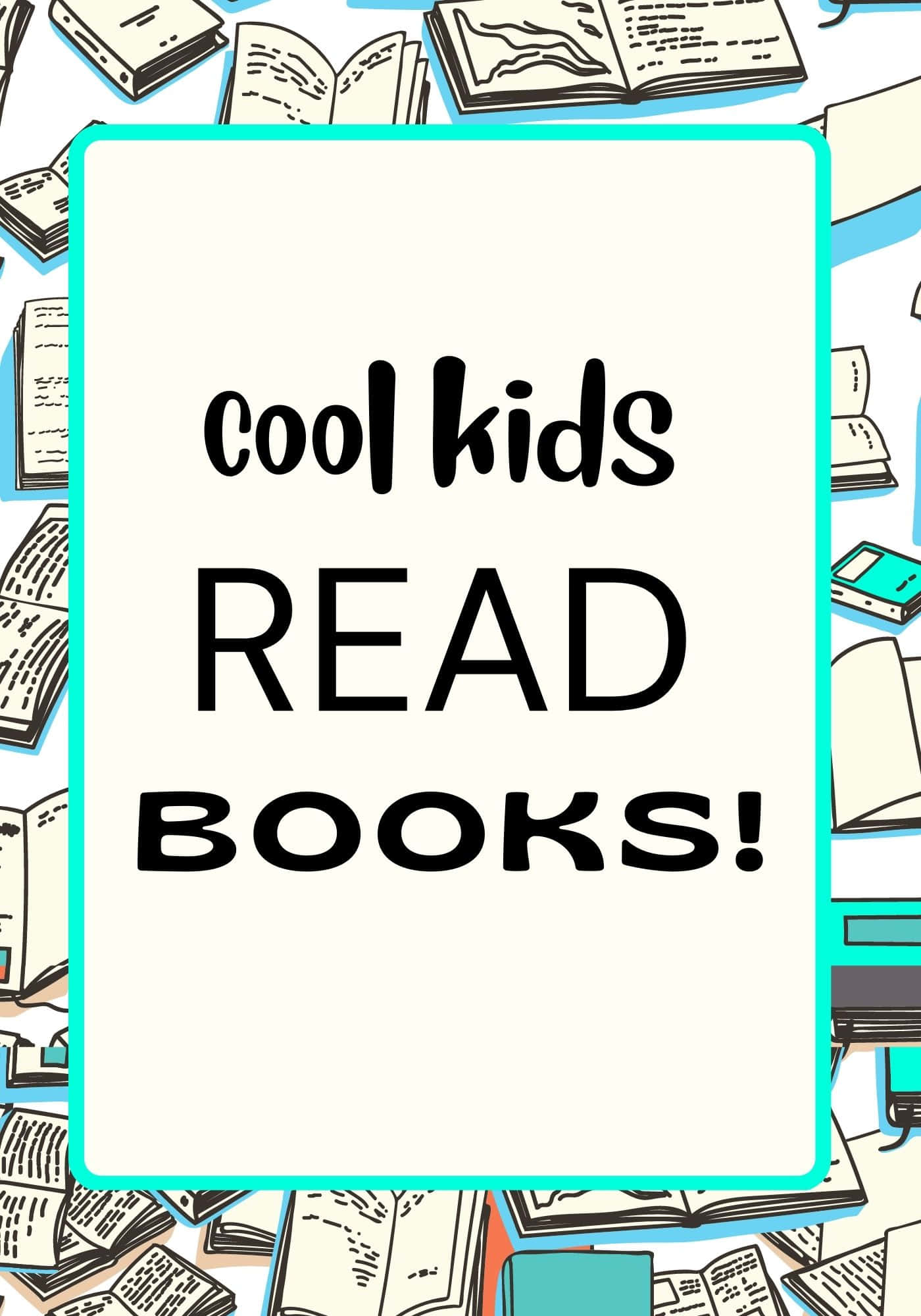 Cool Kids Read Books Arkaplanı Duvar Kağıdı