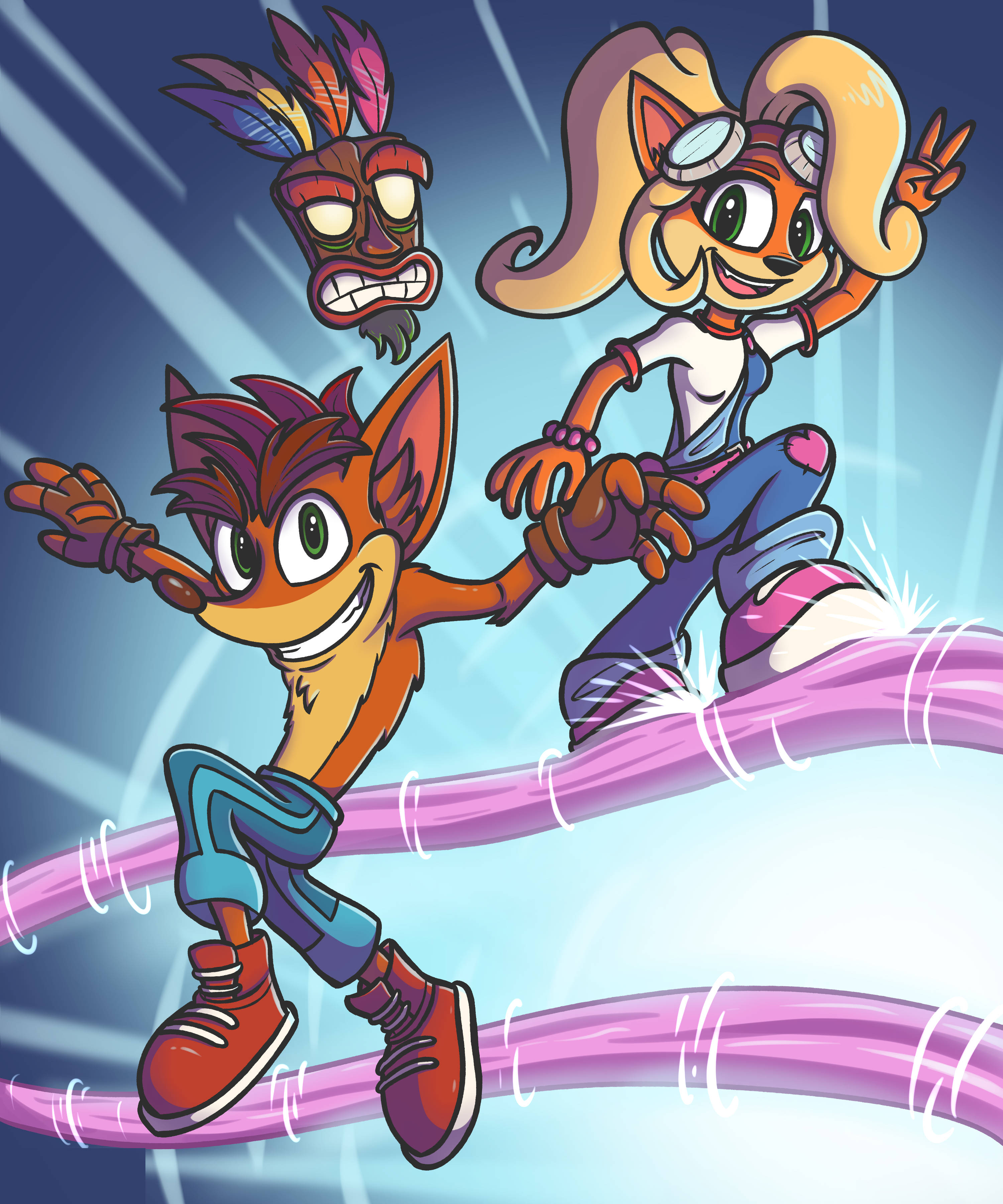Crash Bandicoot 4 Duvar Kağıdı
