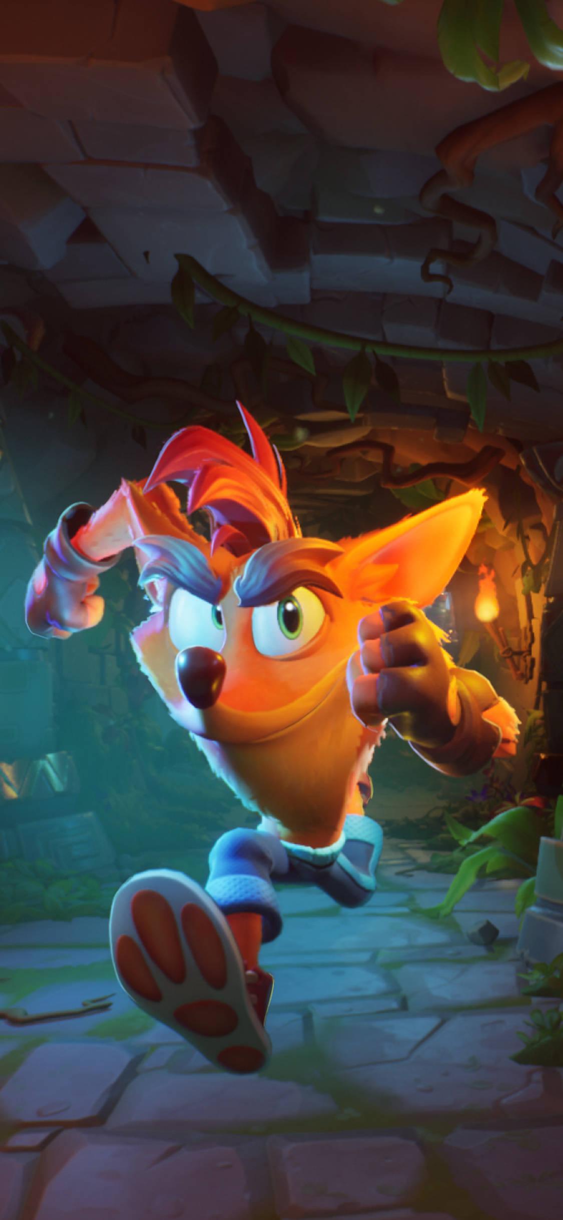 Crash Bandicoot Koşuyor Duvar Kağıdı