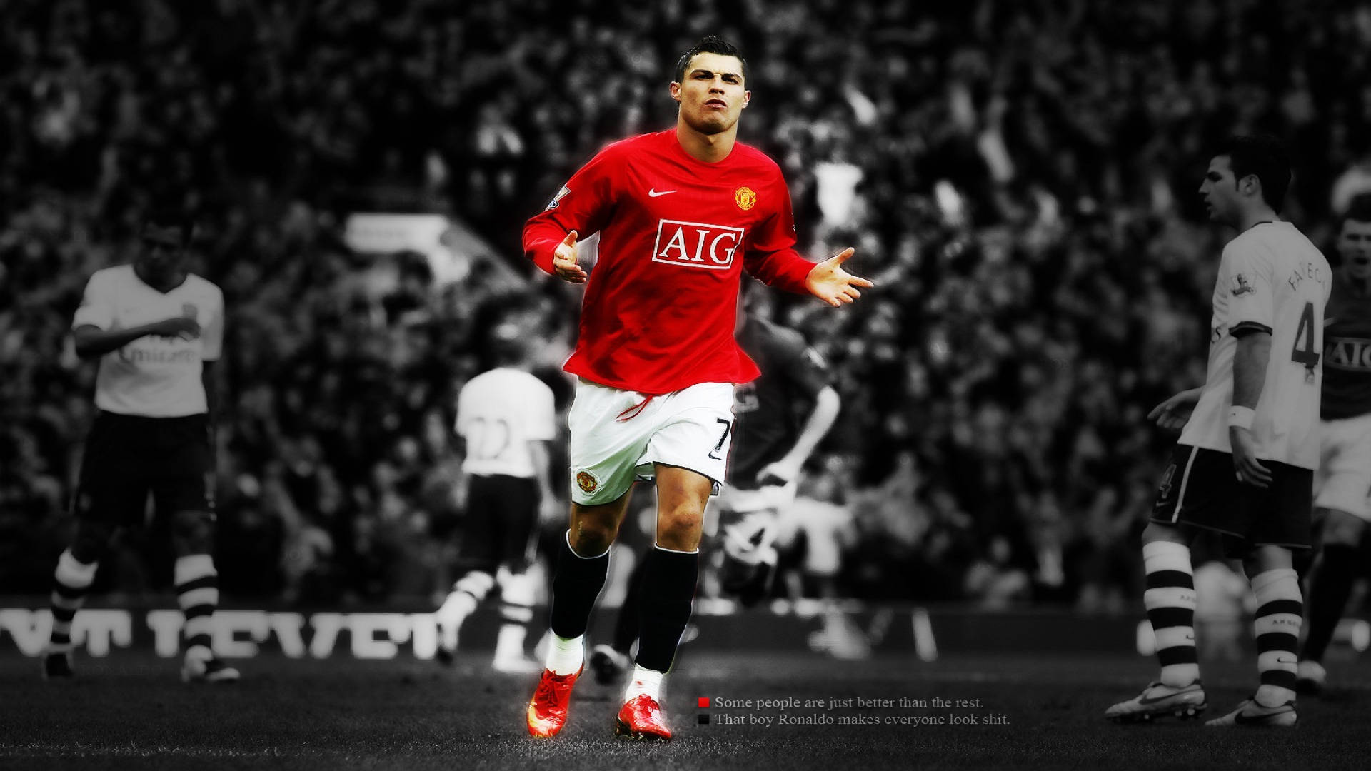 Cristiano Ronaldo Manchester United Duvar Kağıdı — Cristiano Ronaldo Duvar Kağıdı