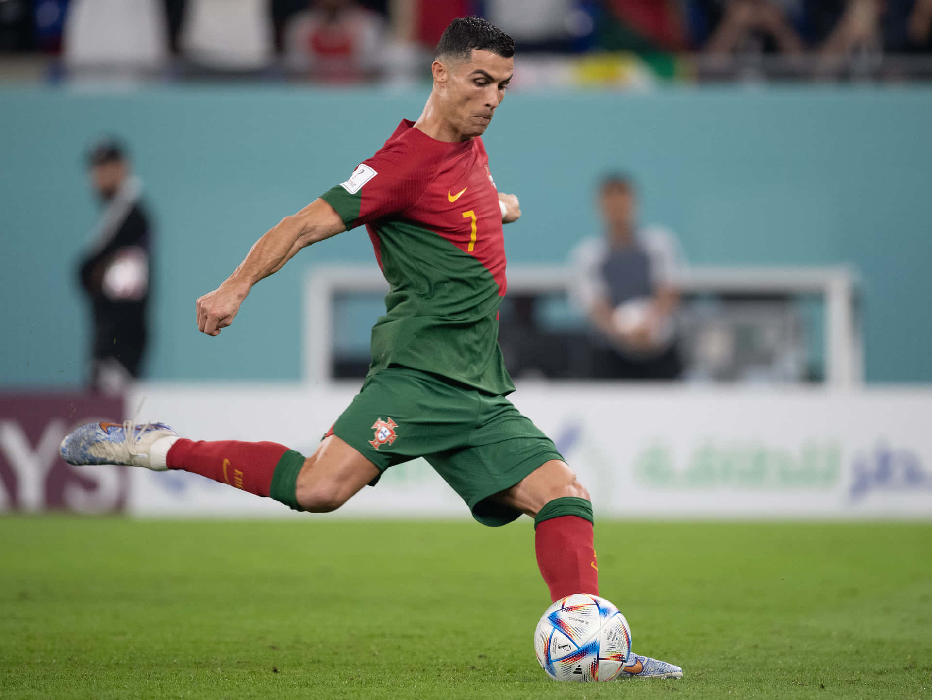 Futbol fotoğrafları — Cristiano Ronaldo Duvar Kağıdı