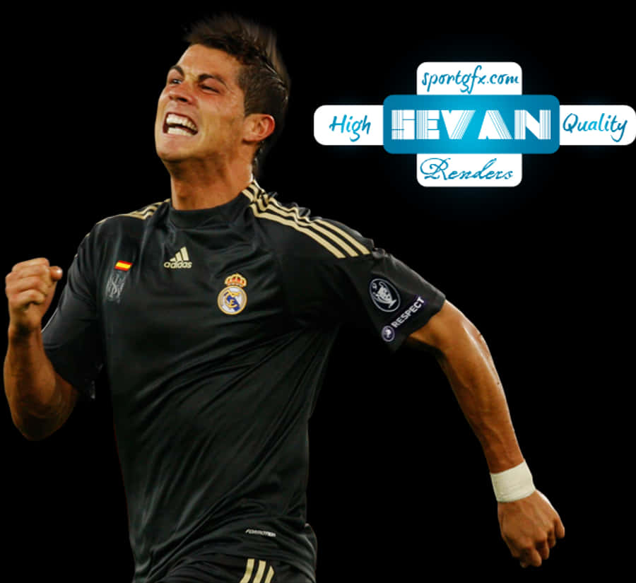 Cristiano Ronaldo Real Madrid Kutlaması Duvar Kağıdı