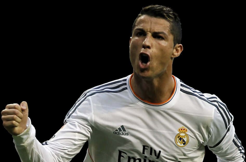 Cristiano Ronaldo Real Madrid Kutlaması Duvar Kağıdı