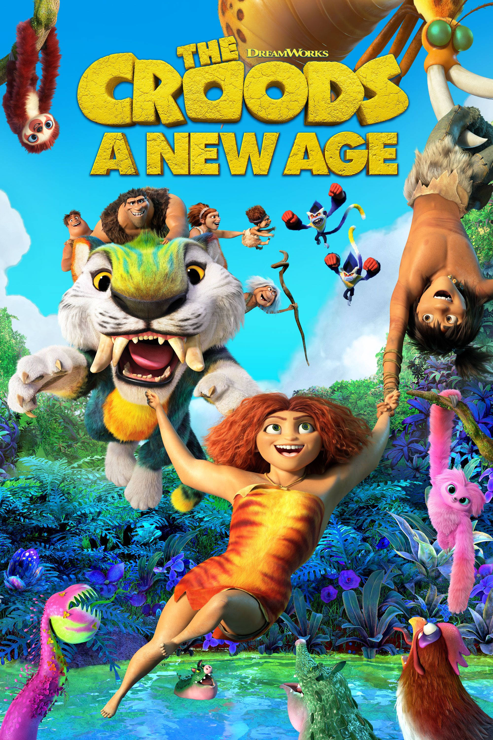 Croods Yeni Bir Çağ Posteri Duvar Kağıdı