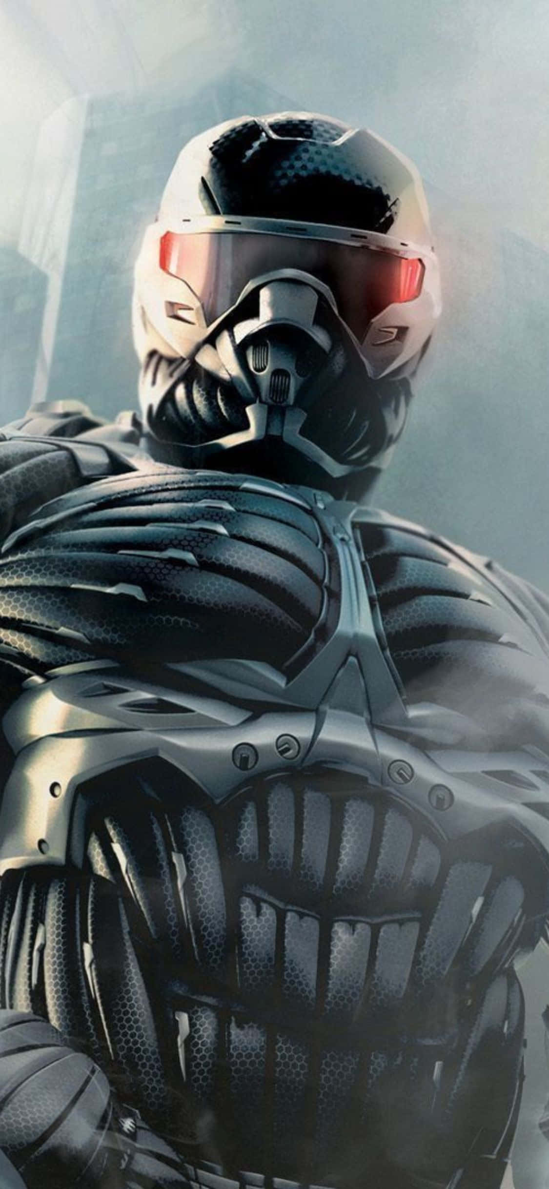 Crysis 3 ve iPhone X ile Geleceğin Dünyasını Keşfedin Duvar Kağıdı