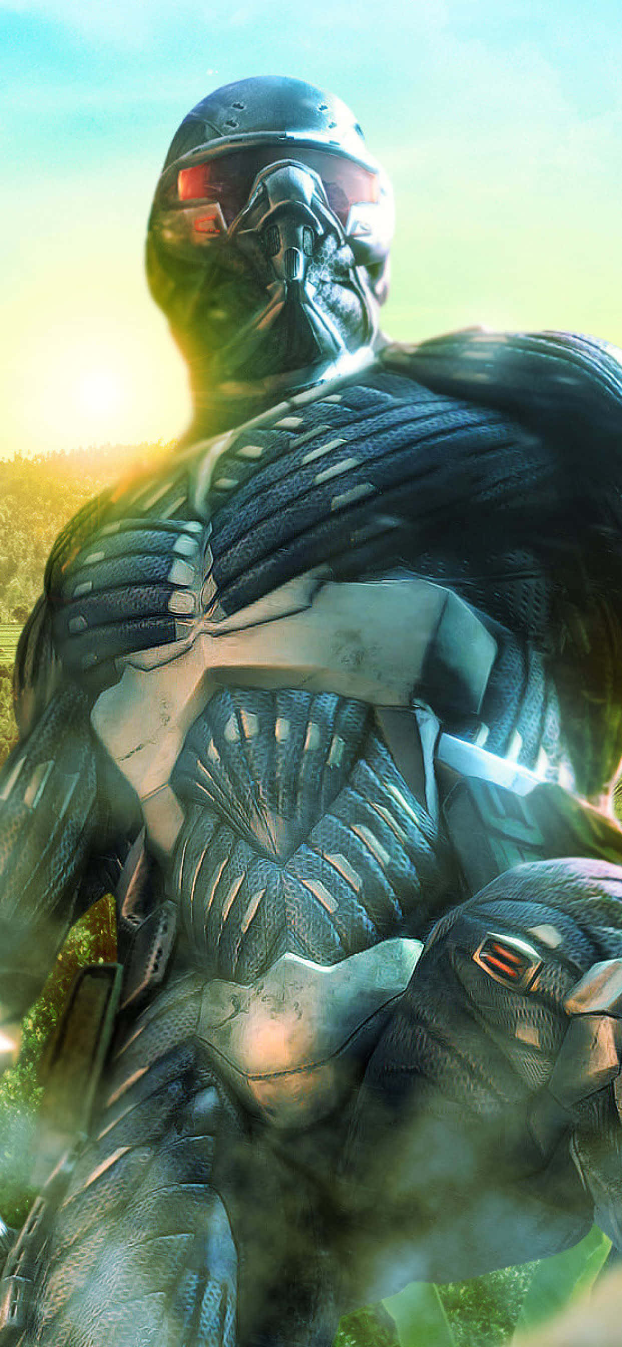 Crysis Warhead Arkaplanlı iPhone Xs Max Duvar Kağıdı