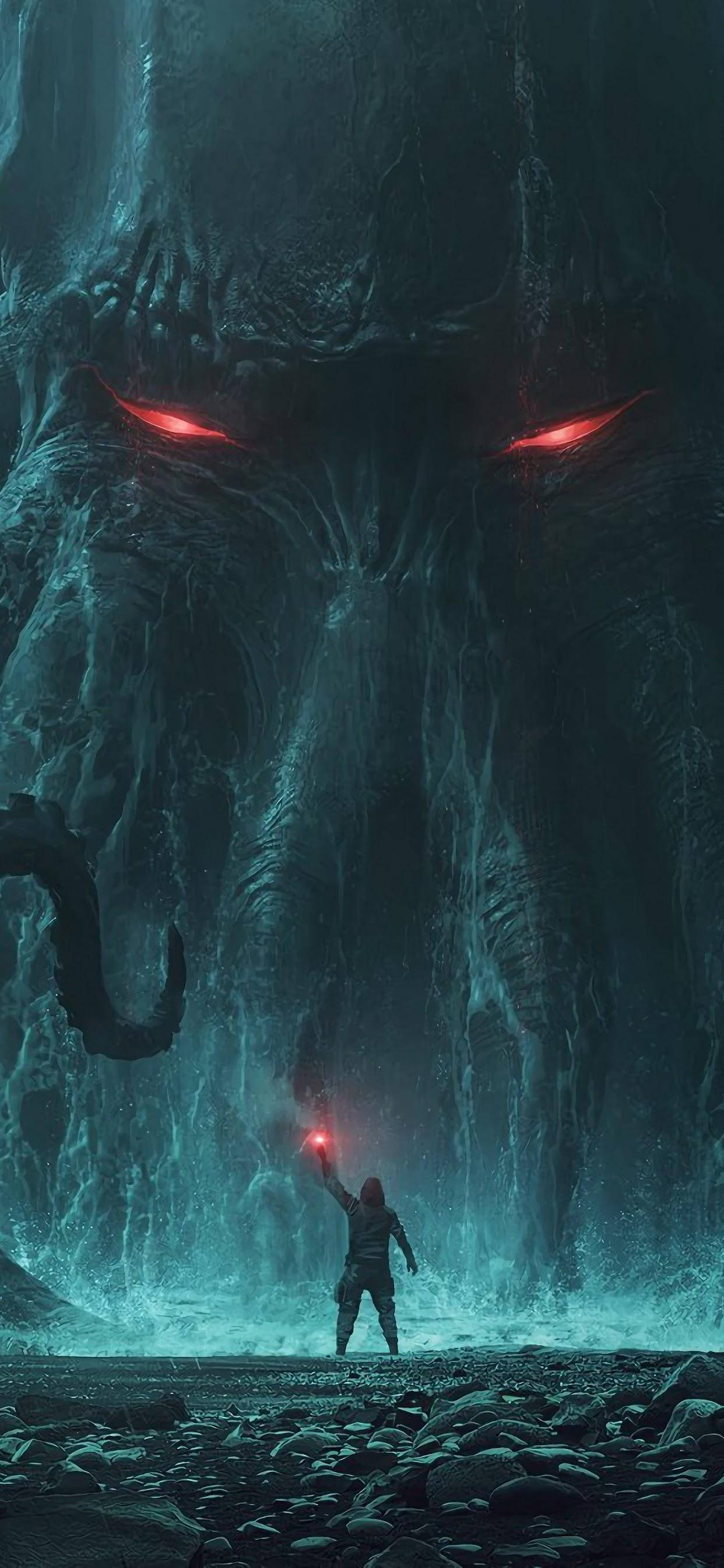 Cthulhu iPhone 11 Pro Max Duvar Kağıdı