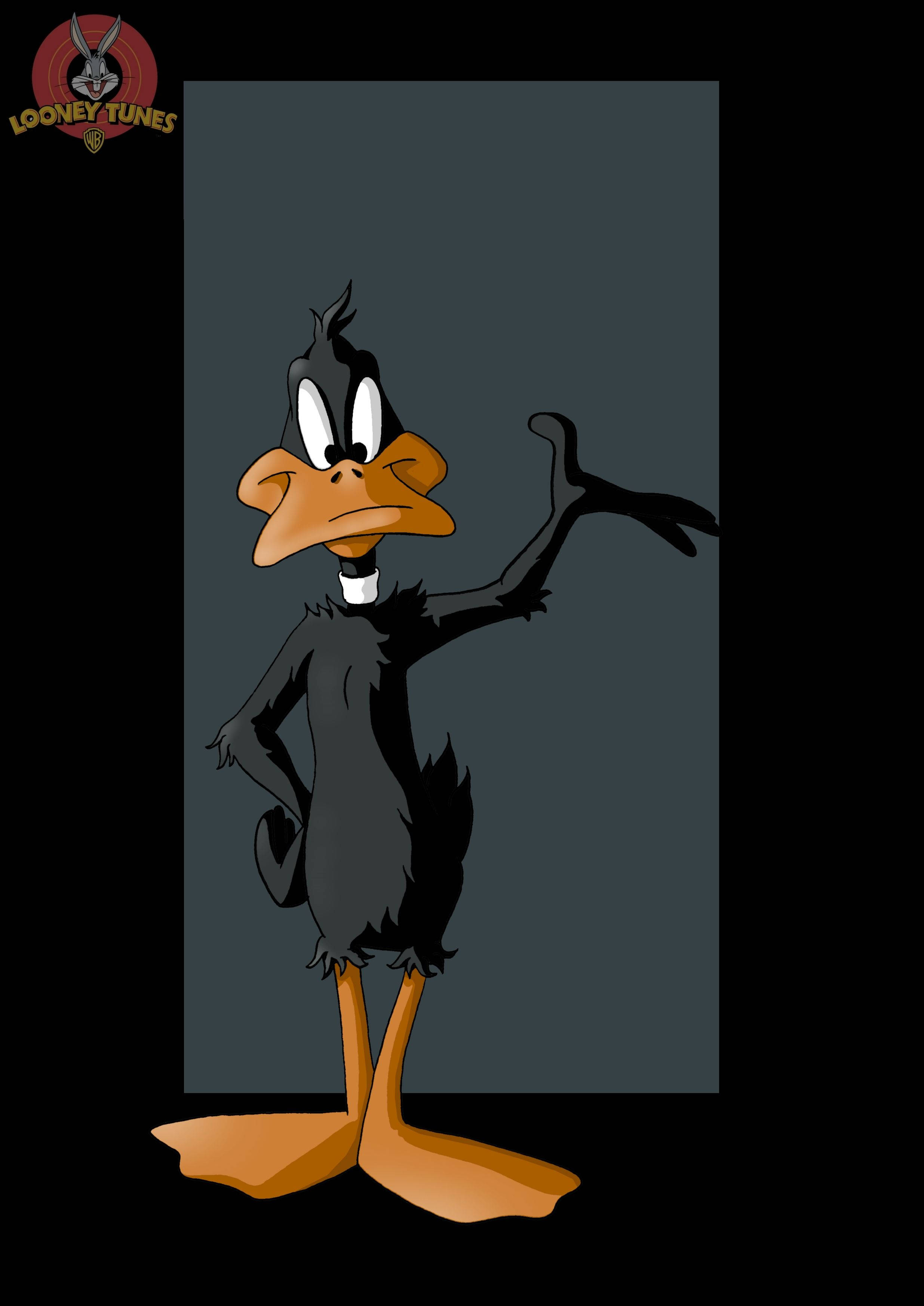 Daffy Duck Dijital Grafik Posteri Duvar Kağıdı