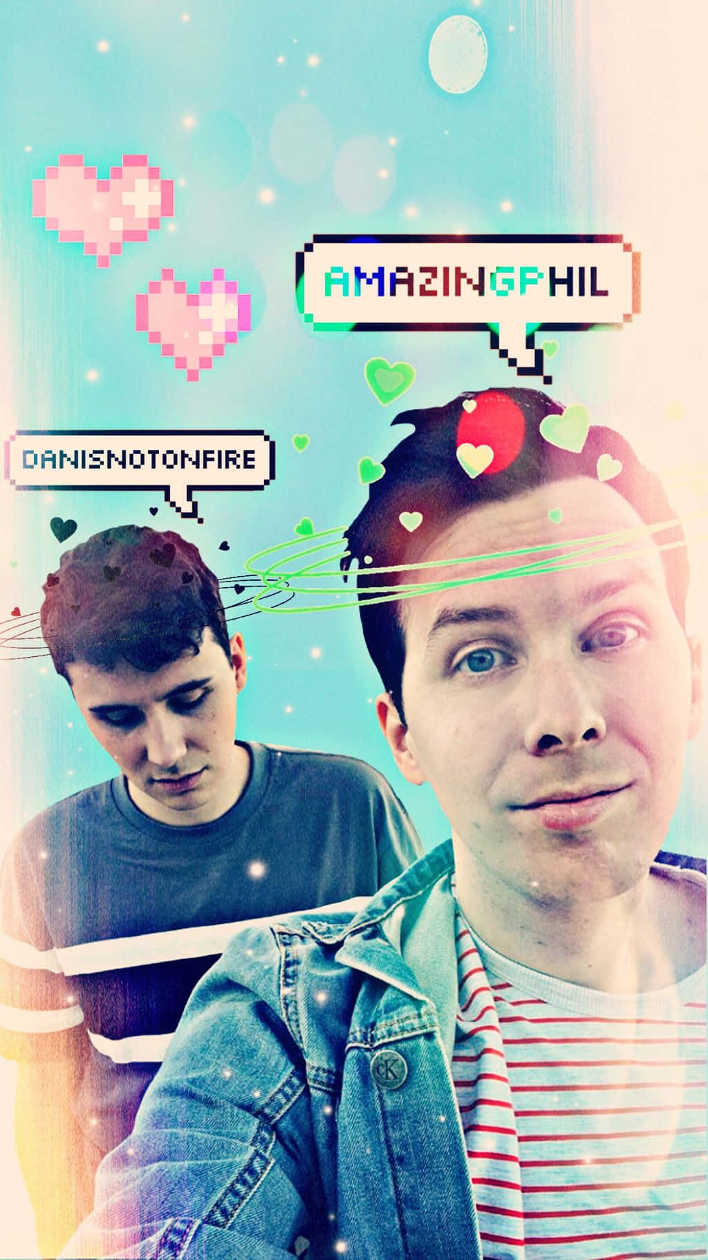 Dan ve Phil, En Yakın Arkadaşlar ve YouTube Fenomenleri Duvar Kağıdı