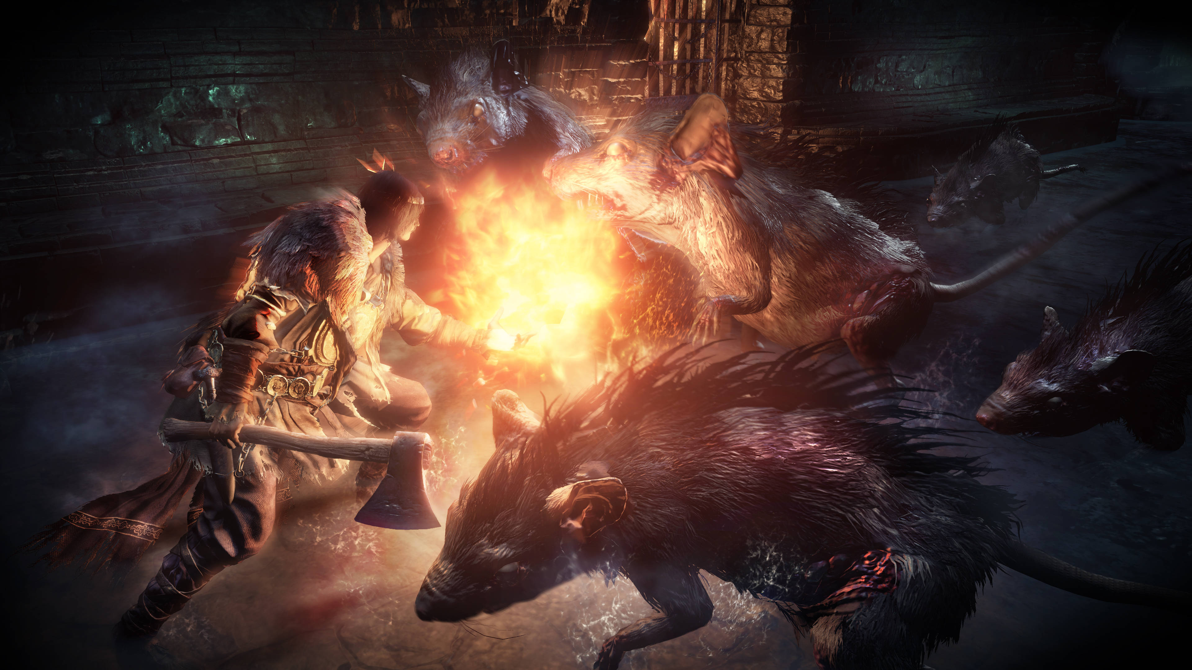 Dark Souls III Dev Fareler Duvar Kağıdı