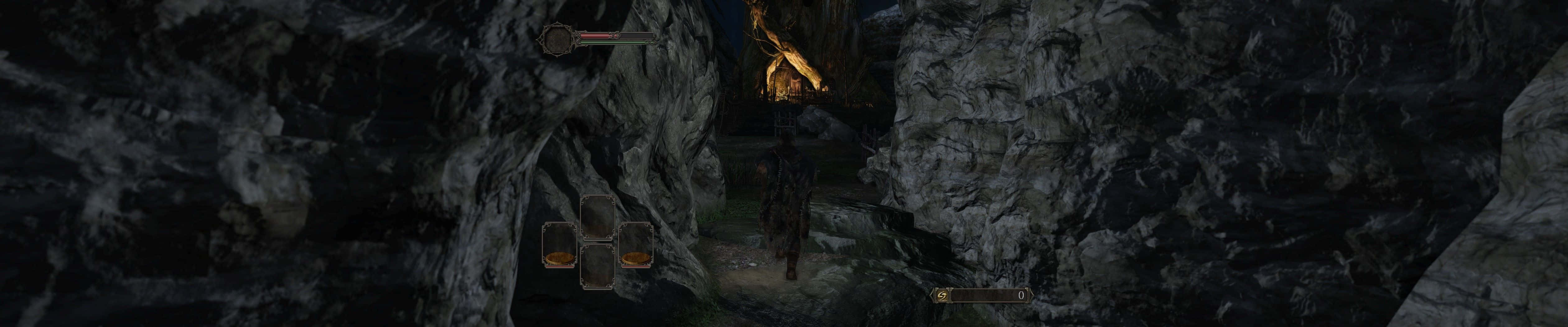 Dark Souls Karanlık Üçlü Monitör Duvar Kağıdı