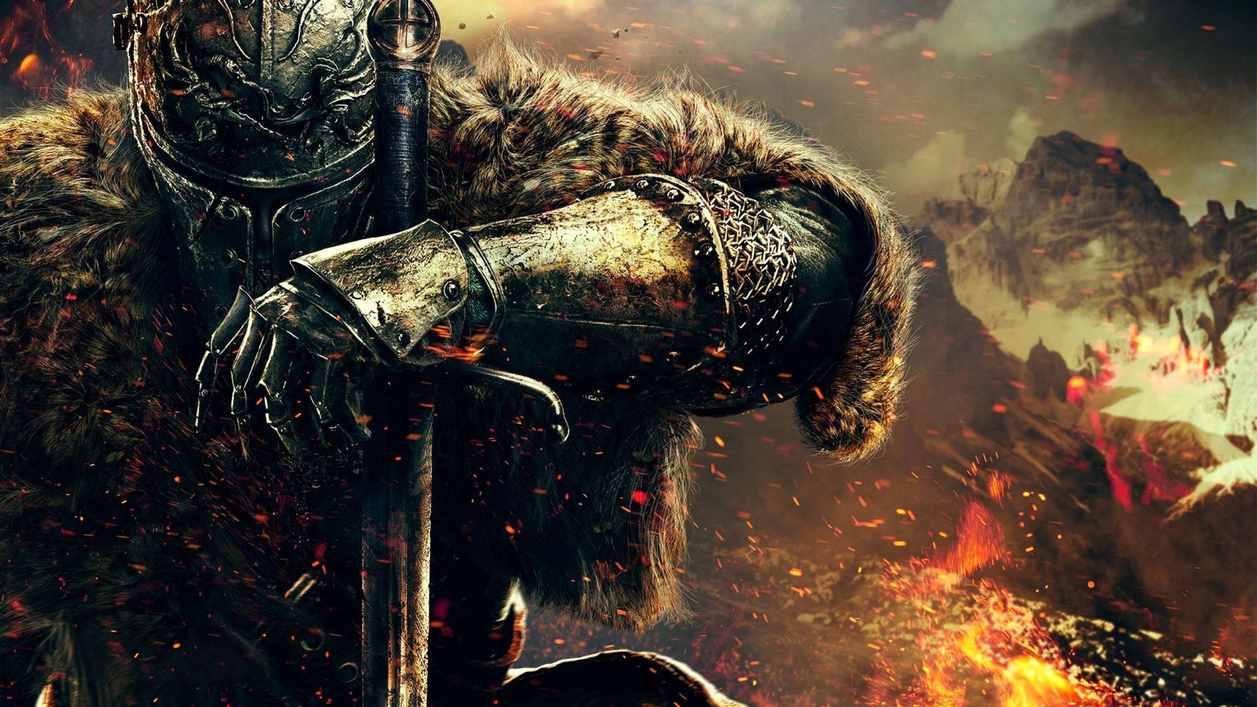 Dark Souls Şövalyesi 1440p Oyun Duvar Kağıdı