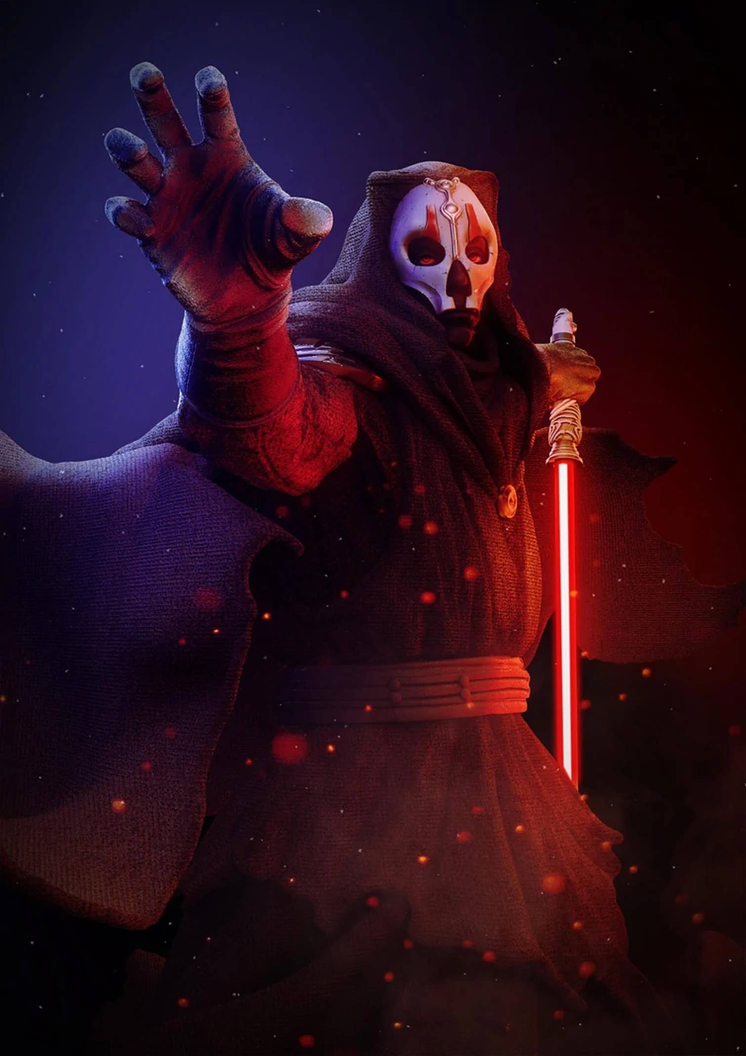 Darth Nihilus Açlığın Efendisi Duvar Kağıdı