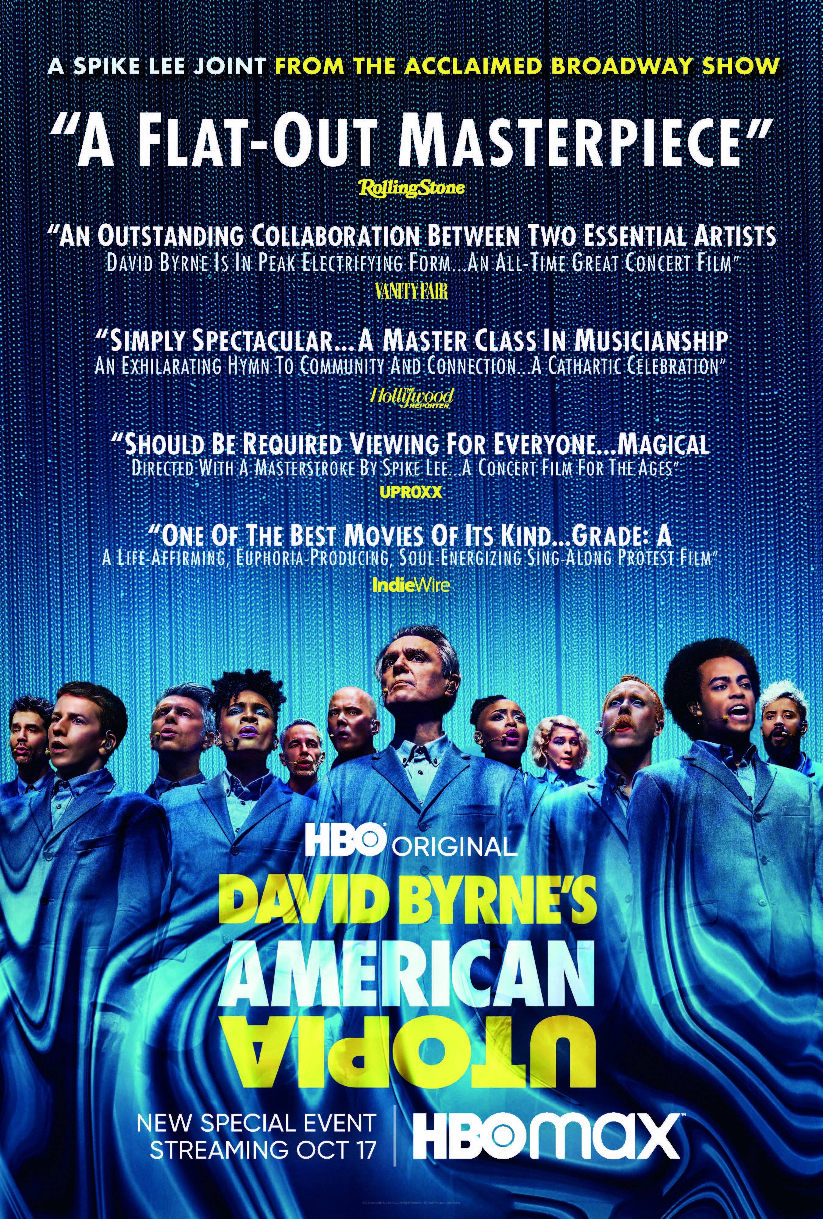 David Byrne American Utopia 2020 Posteri Duvar Kağıdı