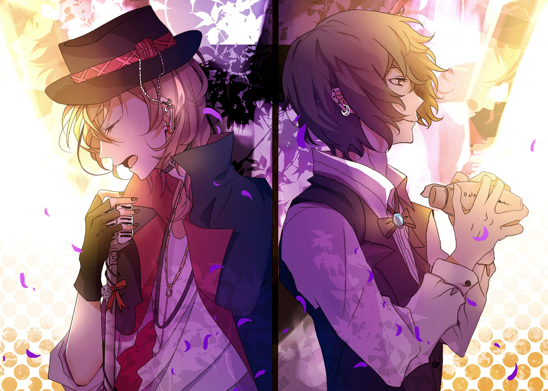 Dazai Osamu ve Chuuya Nakahara Fanartı Duvar Kağıdı