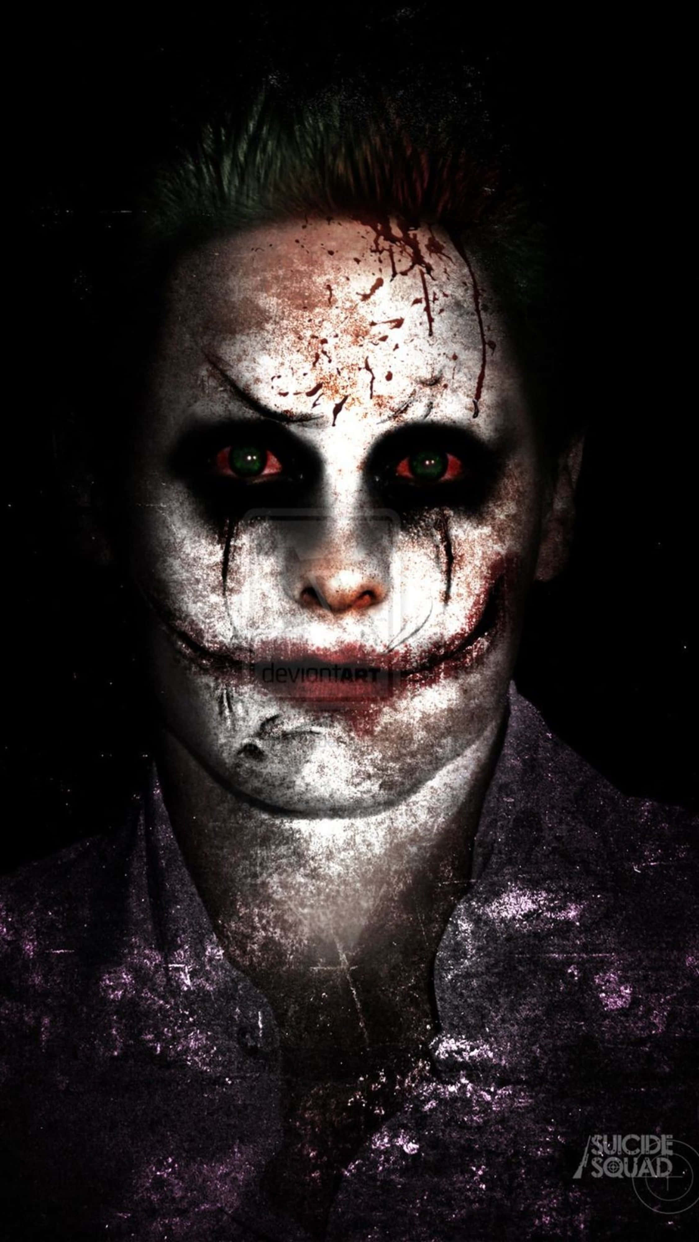 DC Comics Kara Şövalye Joker 4K Telefon Duvar Kağıdı