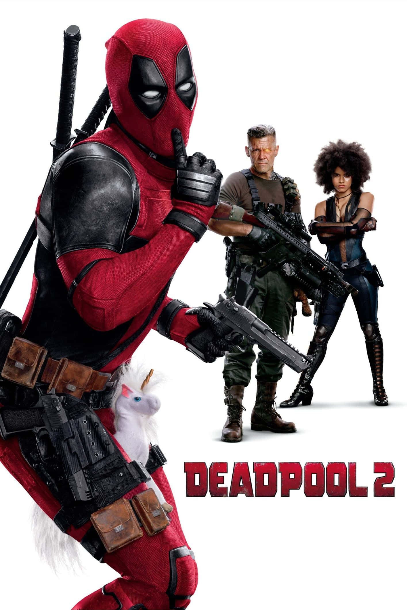 Deadpool 2 - Yüksek Çözünürlüklü Film Posteri Duvar Kağıdı
