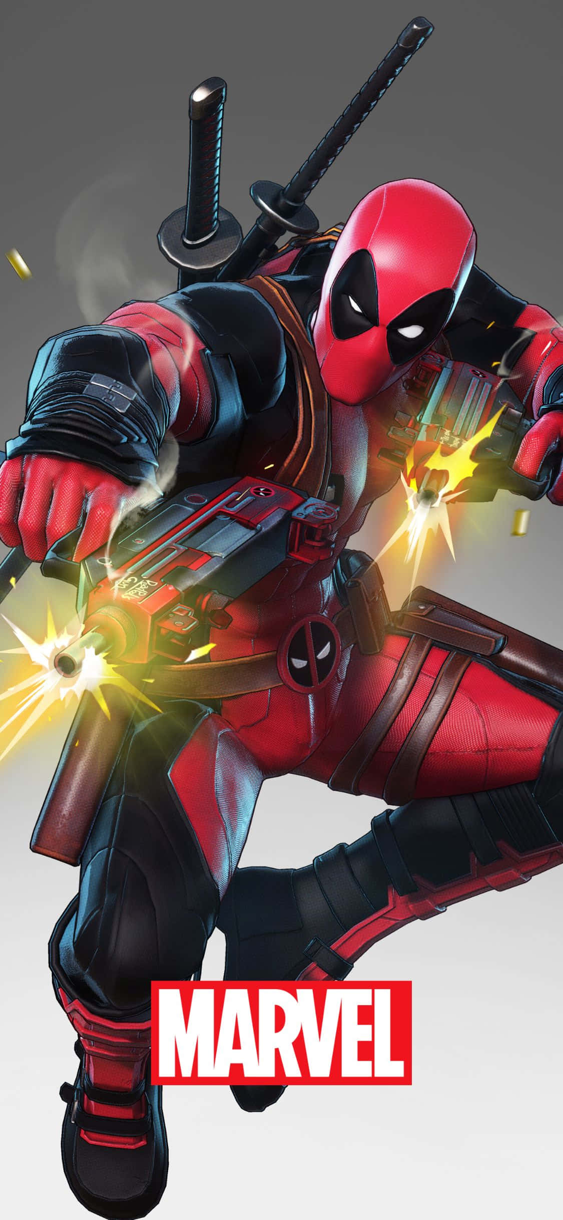 Deadpool iPhone XS Marvel Duvar Kağıdı