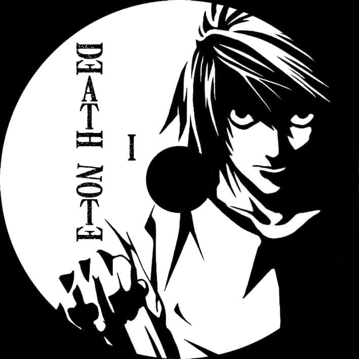 Death Note Anime Karakter Grafiği Duvar Kağıdı