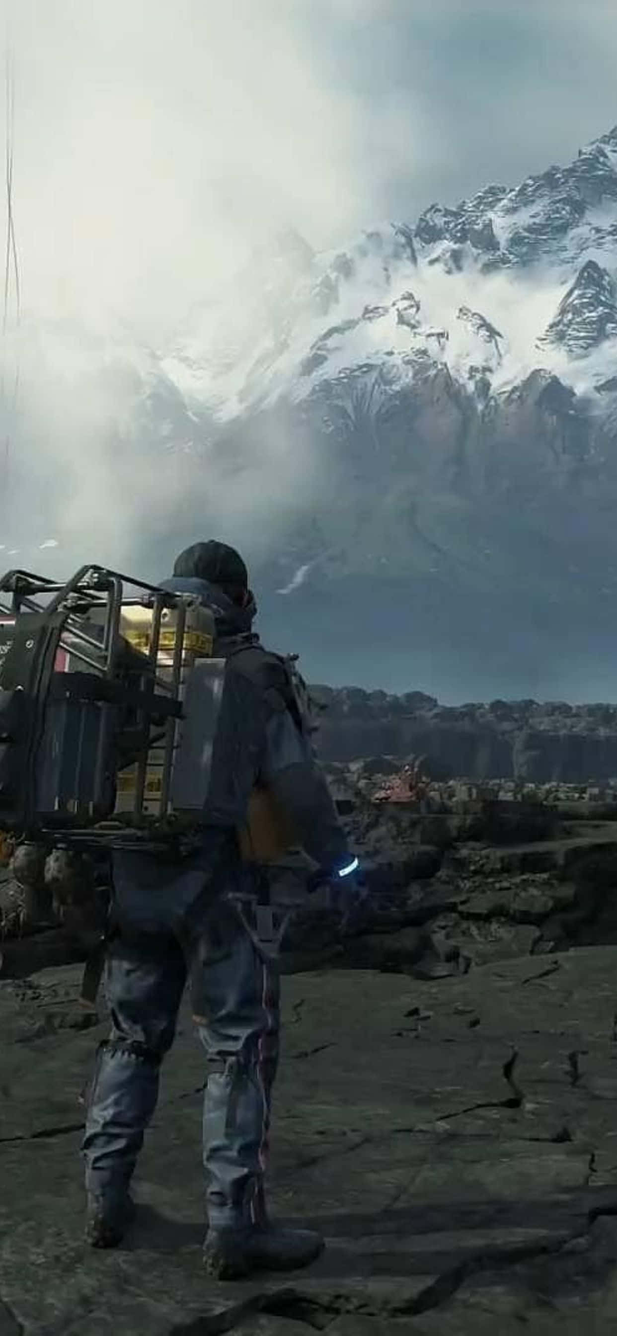 Death Stranding ile Devrim Niteliğinde Bir Deneyim İçin iPhone Xs Max'in Gücünden Yararlanın Duvar Kağıdı