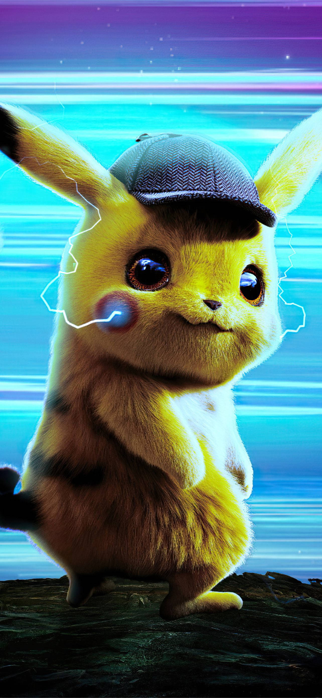 Dedektif Pikachu iPhone Duvar Kağıdı