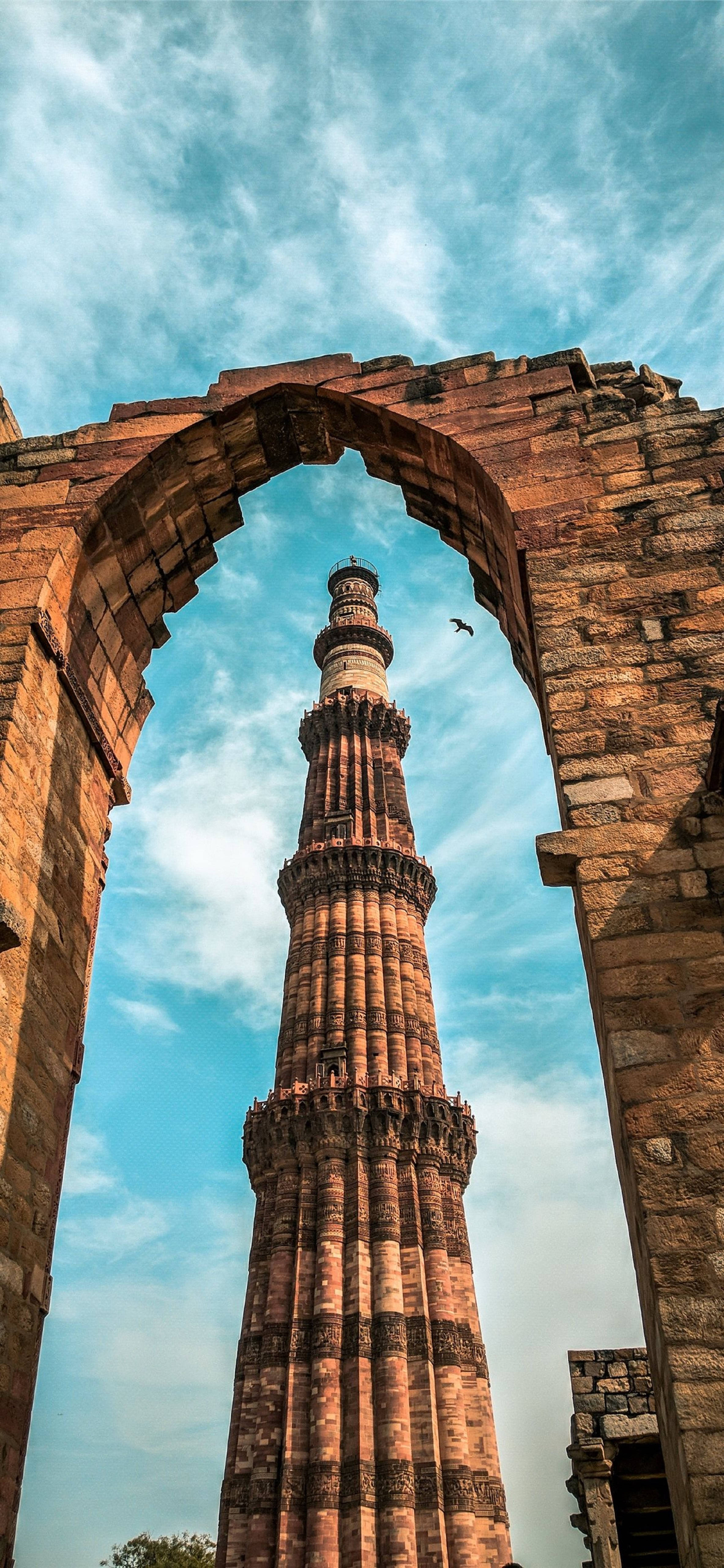 Delhi Kutub Minar Kemeri Duvar Kağıdı
