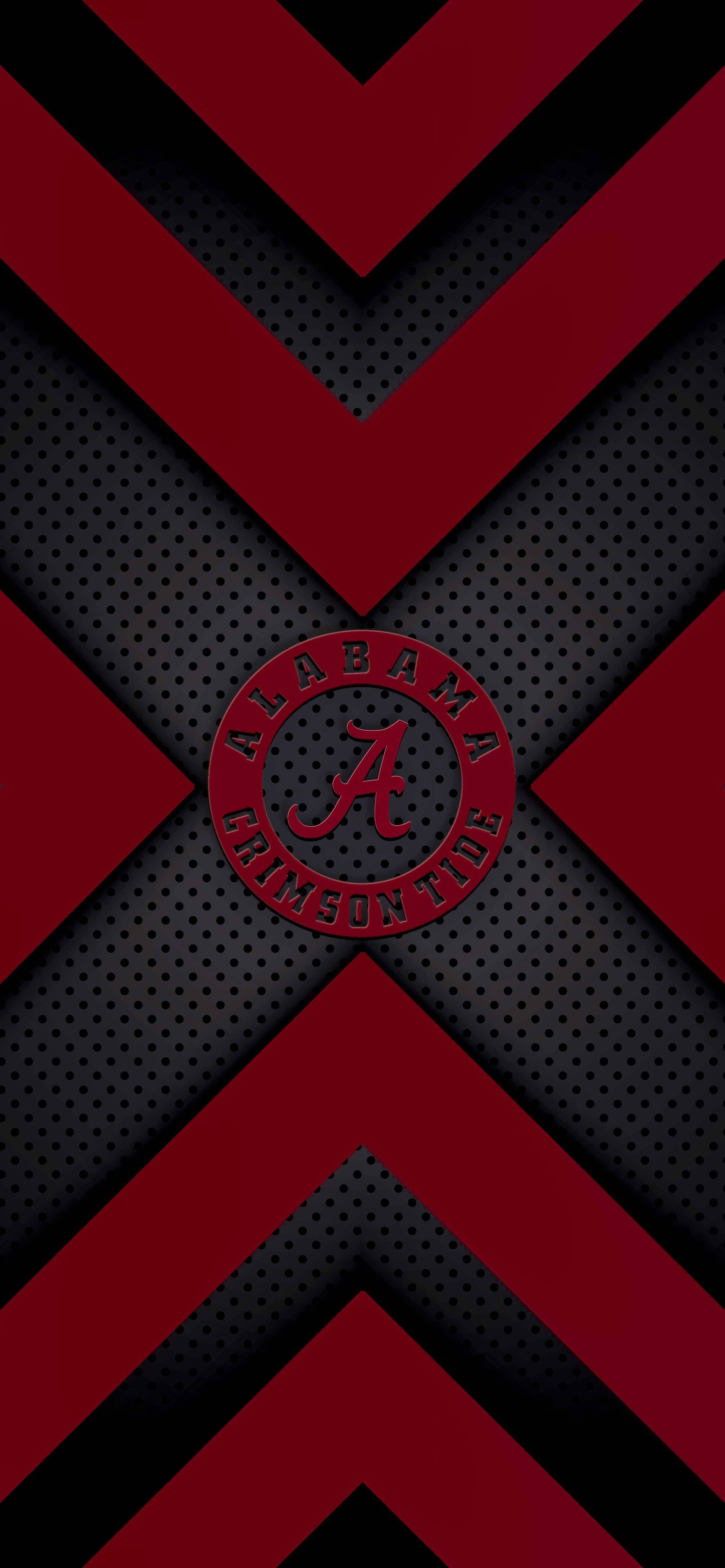 Delikli Alabama Crimson Tide Duvar Kağıdı
