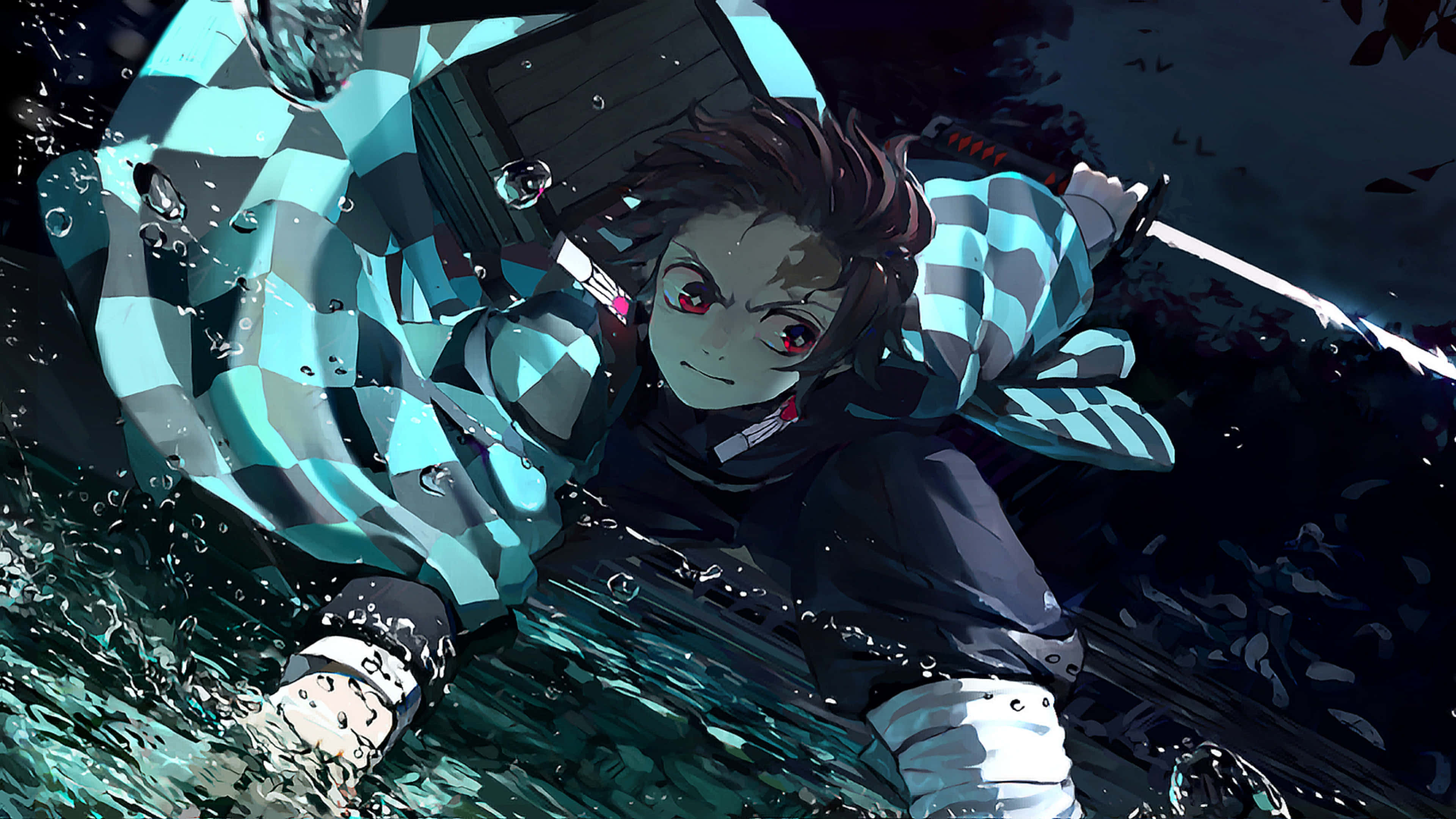 Demon Slayer 4K'nın büyüleyici dünyasını keşfedin Duvar Kağıdı