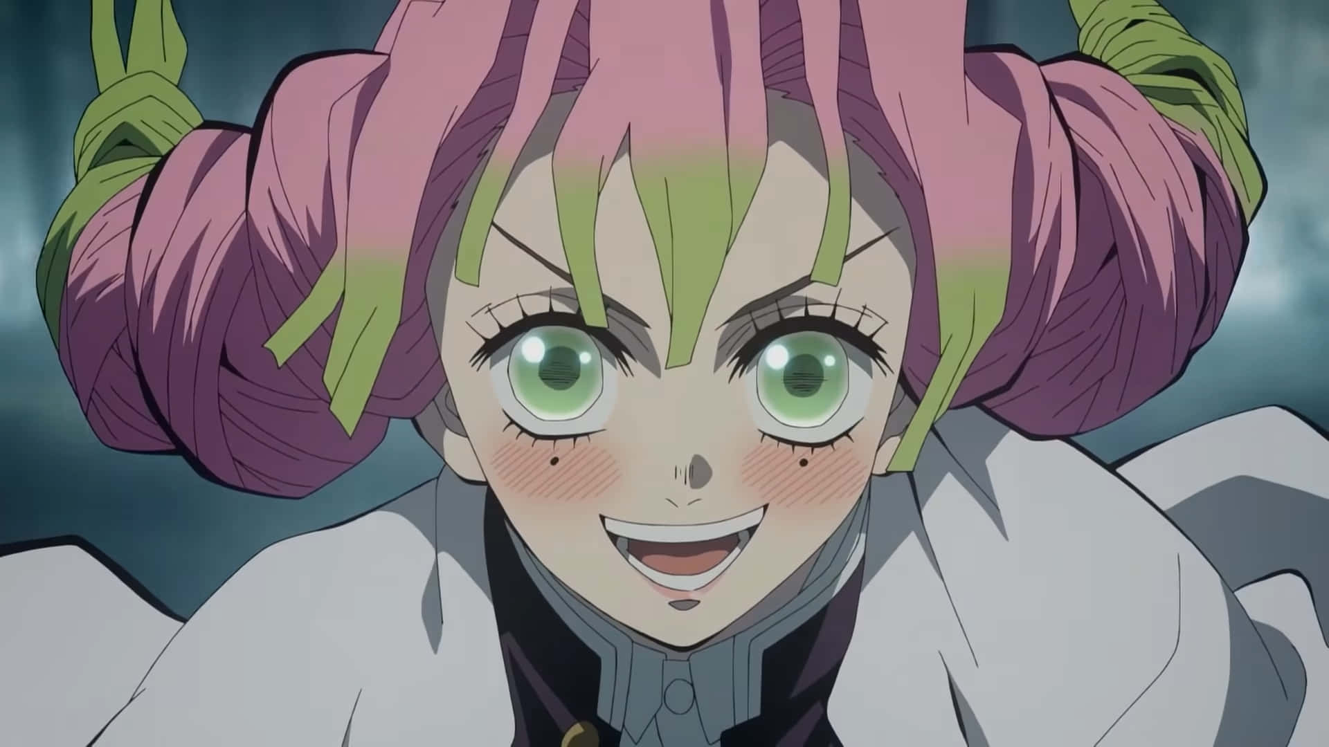 Demon Slayer'den Tanjiro Kamado, güçlü iblisle savaşıyor Duvar Kağıdı
