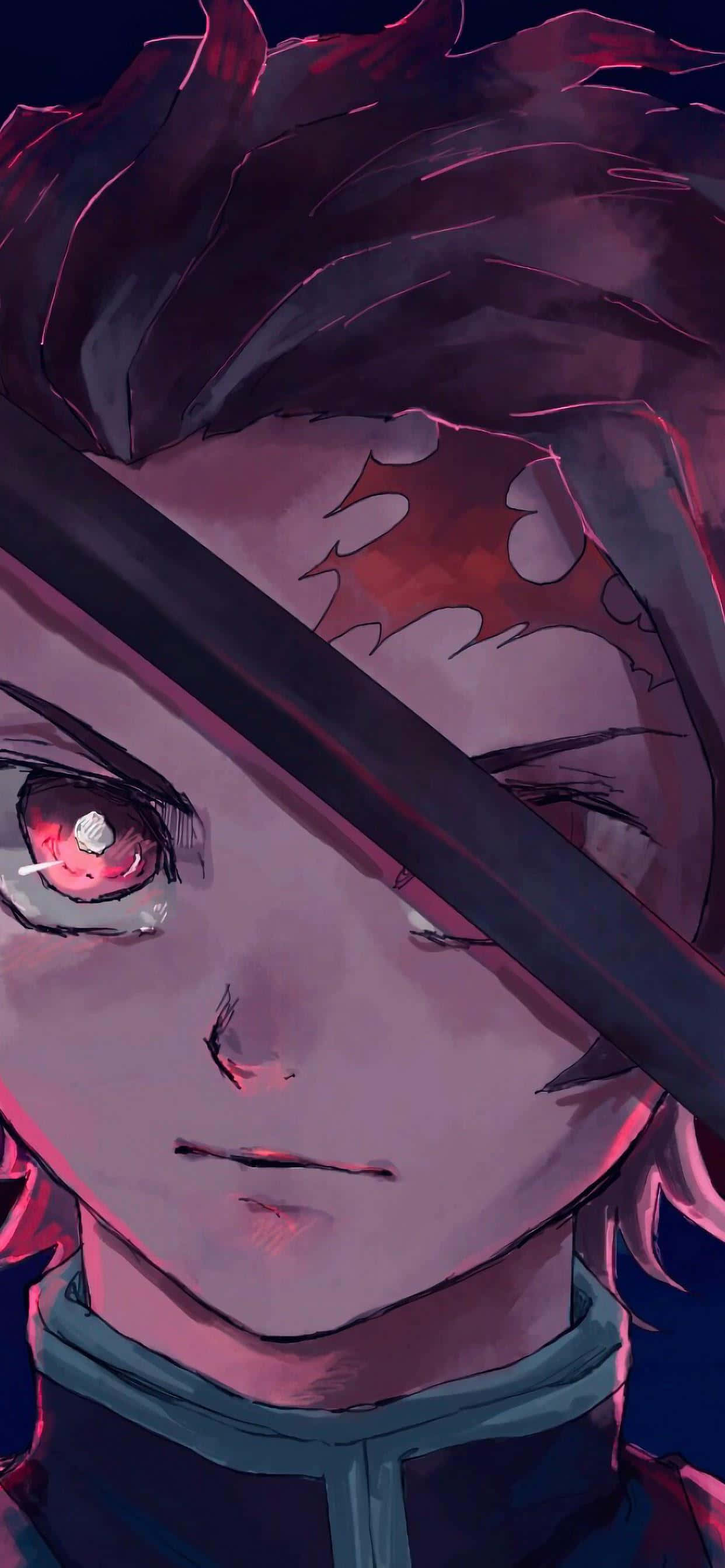 Demon Slayer Esintili iPhone 11 ile İçsel Gücünüzü Serbest Bırakın Duvar Kağıdı
