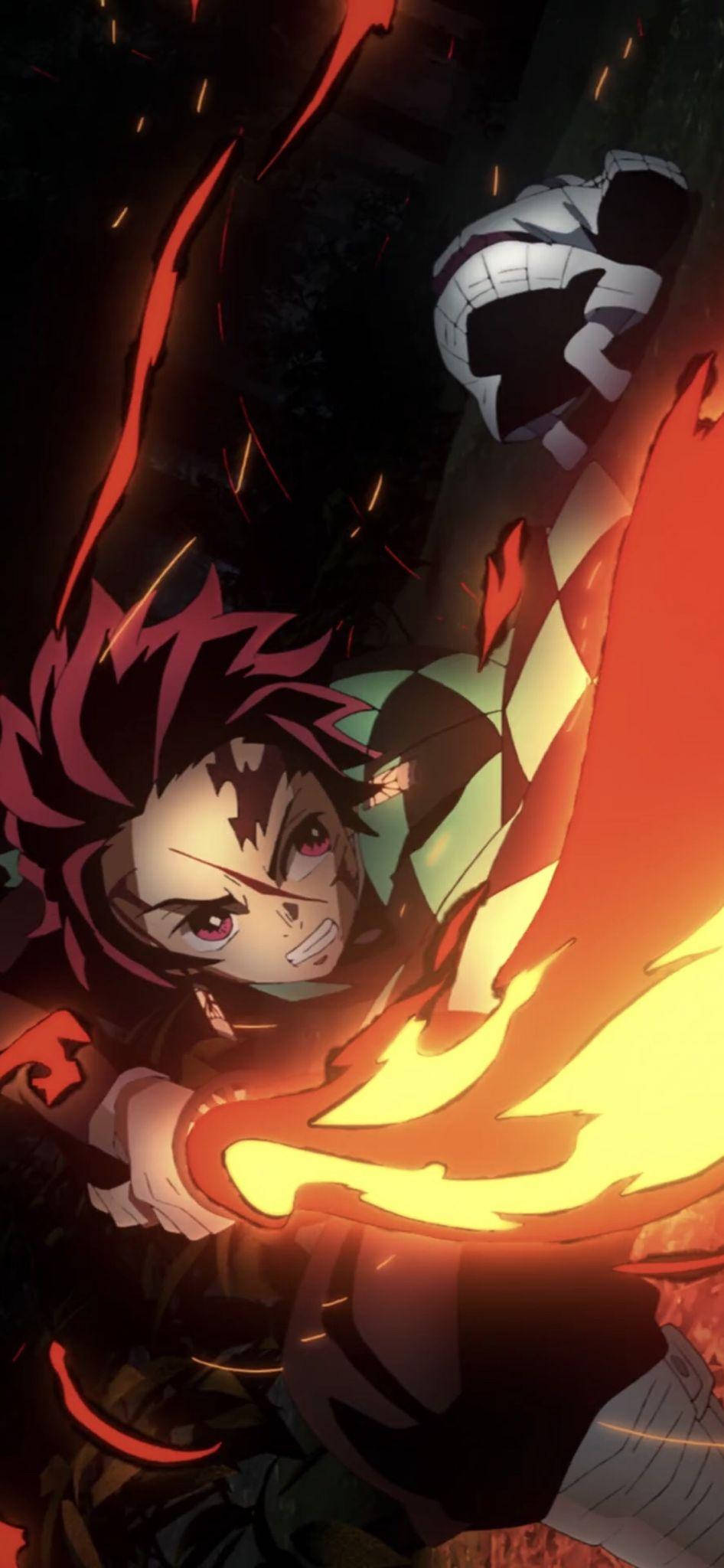 Demon Slayer Tanjiro Dansı Duvar Kağıdı