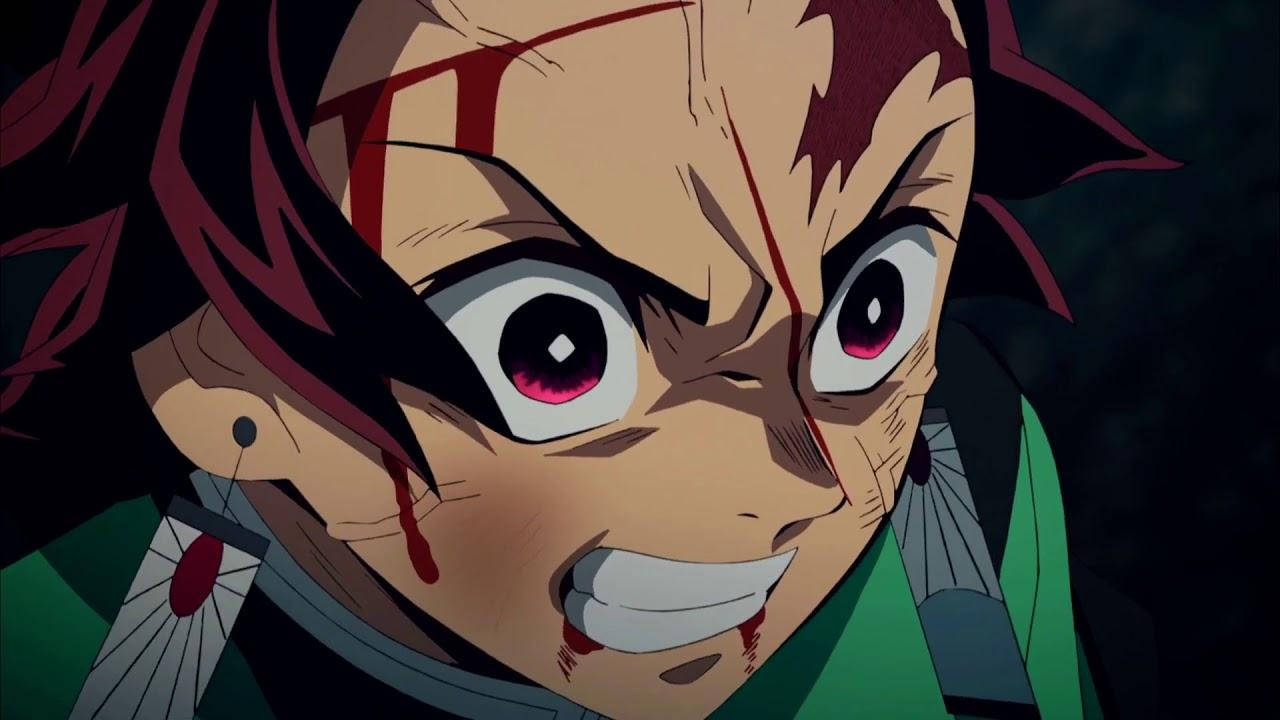 Demon Slayer Tanjiro Yaralı Duvar Kağıdı