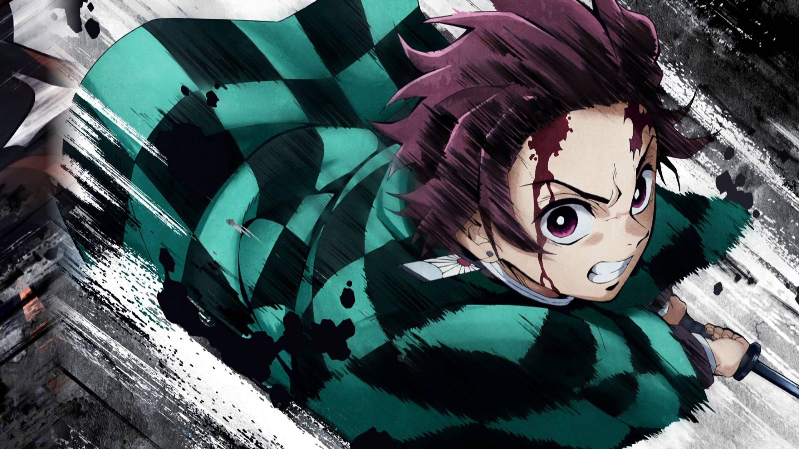 Demon Slayer Tanjiro Bulanık Duvar Kağıdı