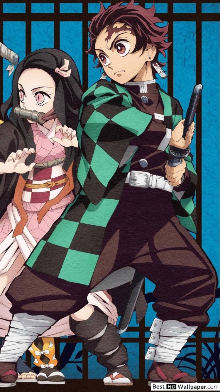 Demon Slayer Tanjiro Koruma Duvar Kağıdı