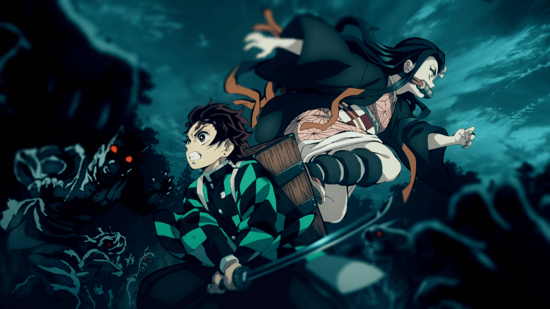 Demon Slayer Tanjiro Sepet Duvar Kağıdı