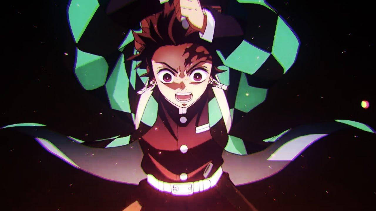 Demon Slayer Tanjiro Vuruşu Duvar Kağıdı