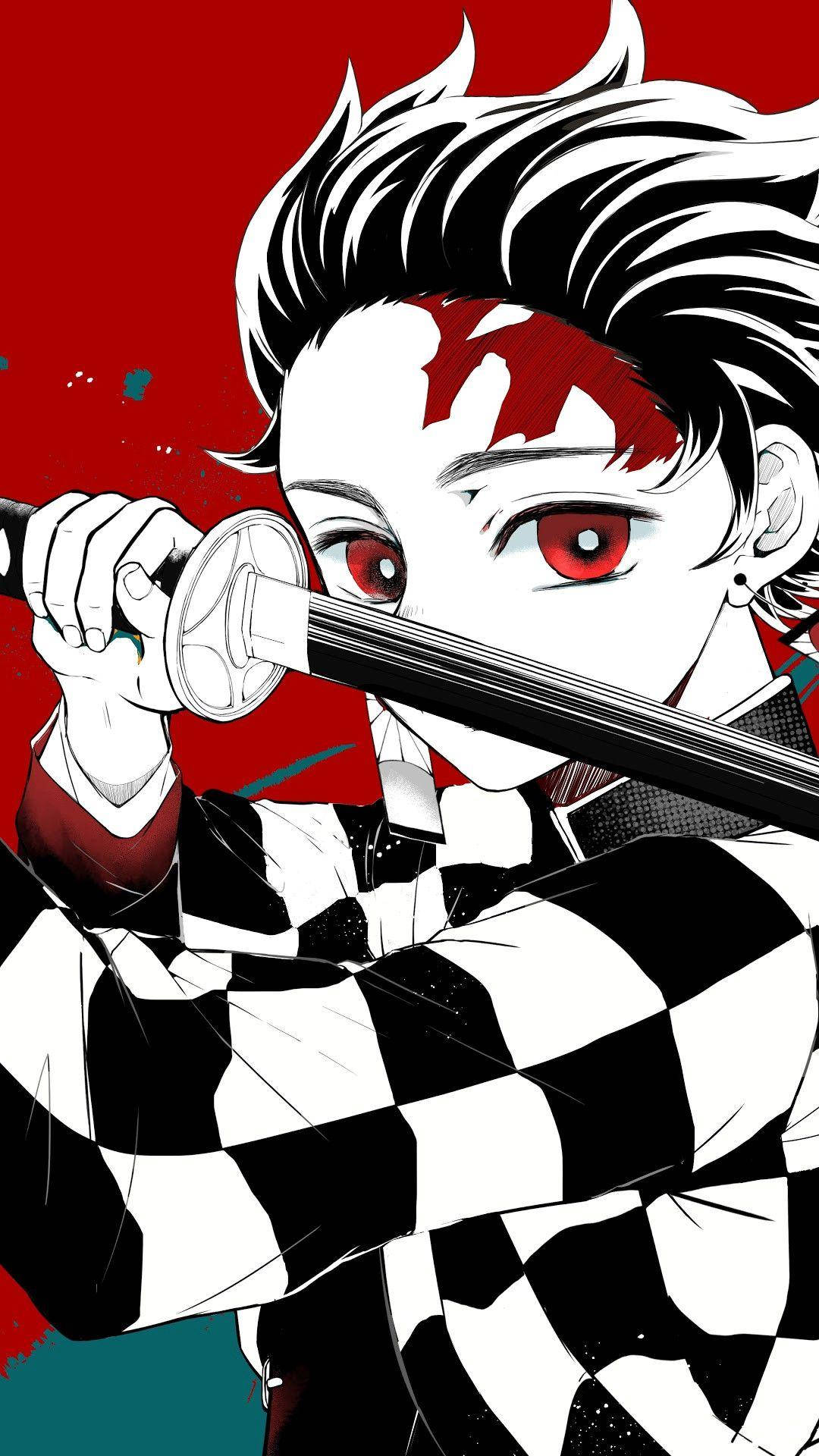 Demon Slayer Telefon Duvar Kağıdı Tanjiro Duvar Kağıdı
