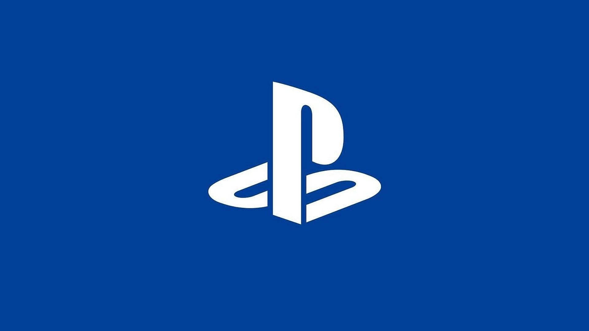Derin Mavi PS4 Logosu Duvar Kağıdı