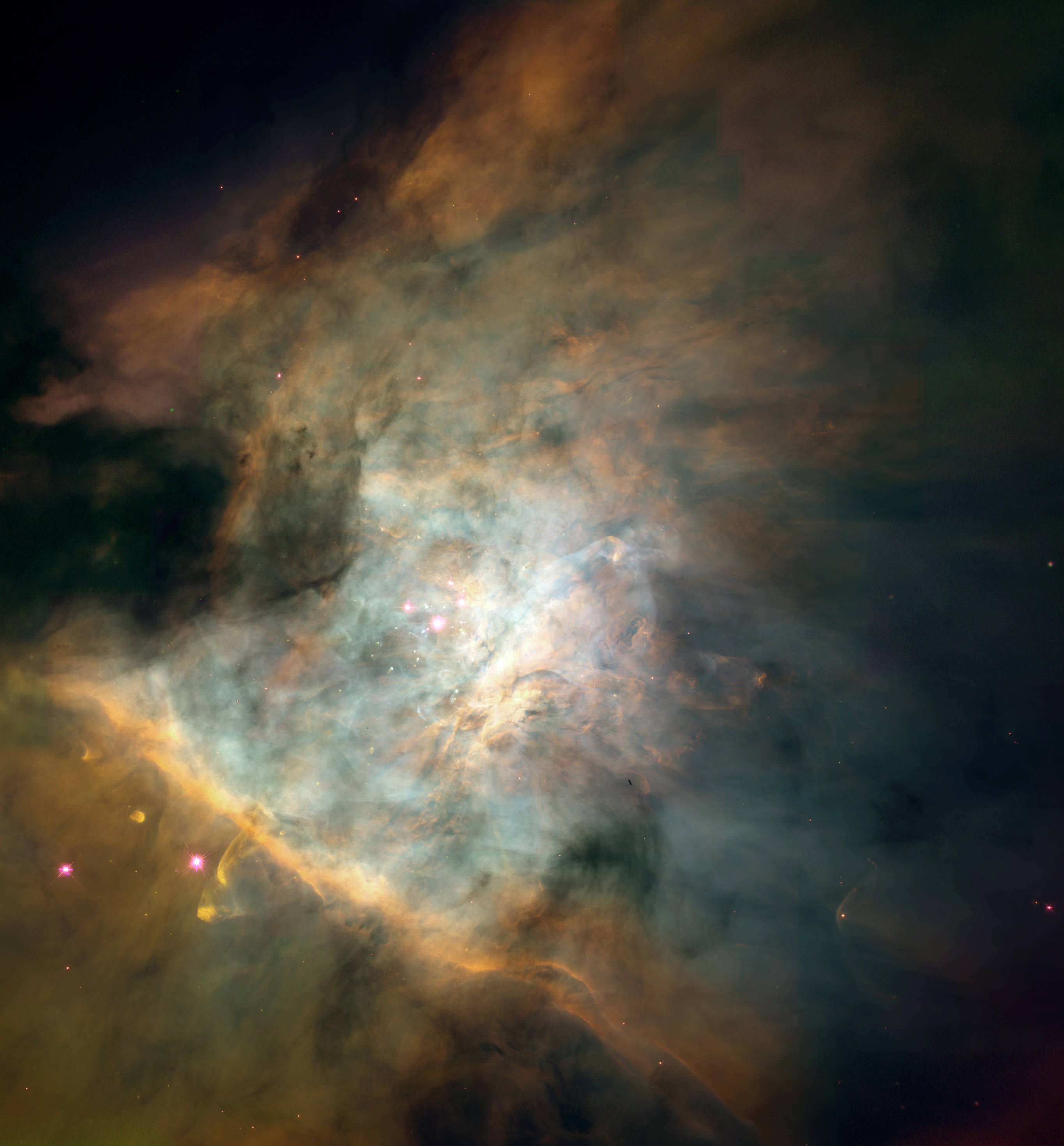 Derin Uzayda Görkemli Nebula Duvar Kağıdı