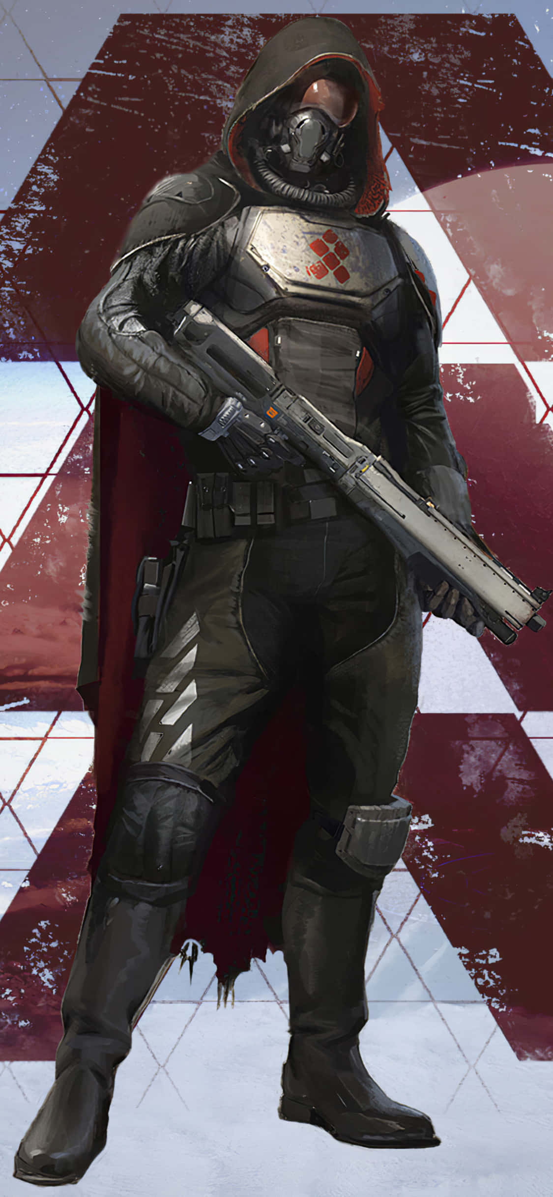 Destiny 2'de Bir Avcı, Hive Şövalyesine Karşı Duvar Kağıdı