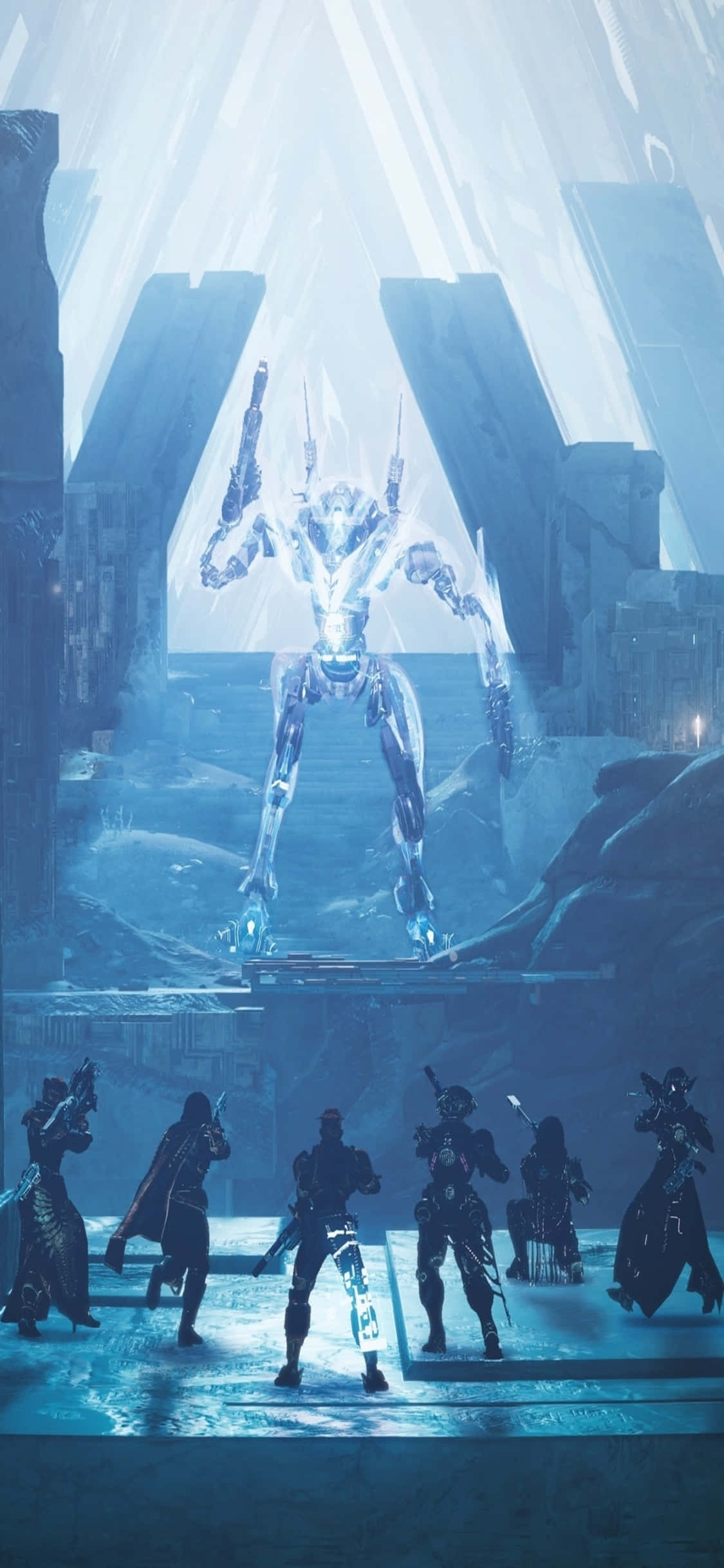 Destiny 2'nin Muhteşem Grafiklerinin Ultra Yüksek Çözünürlüklü iPhone Xs'te Keyfini Çıkar Duvar Kağıdı